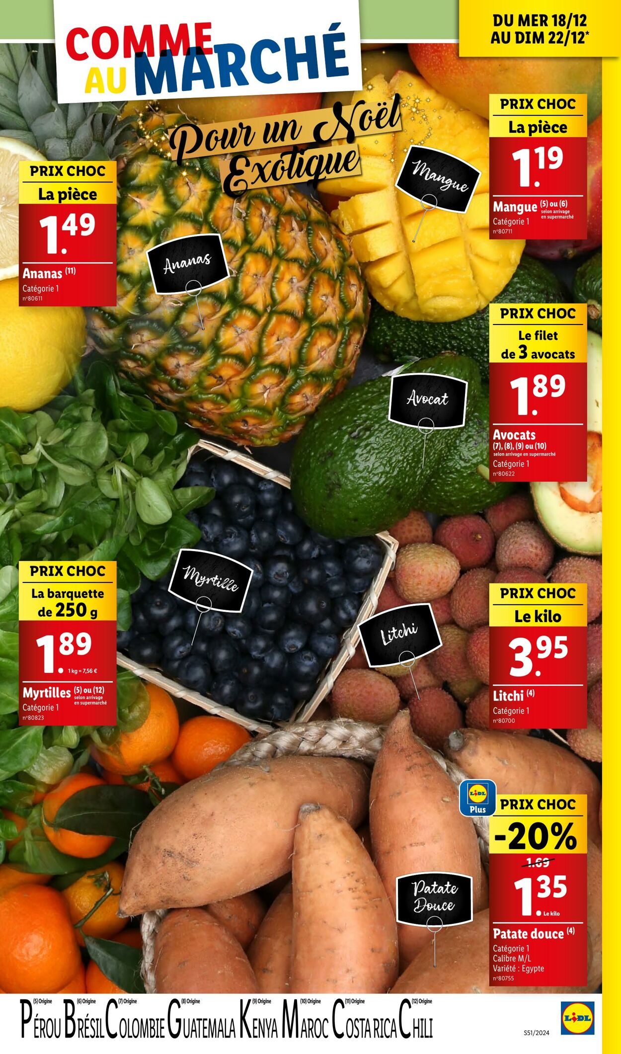 Catalogue Lidl 18.12.2024 - 24.12.2024