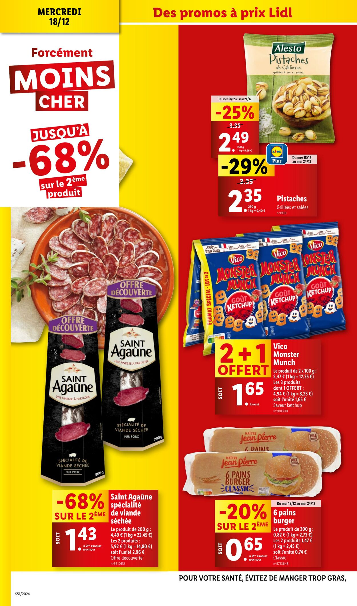 Catalogue Lidl 18.12.2024 - 24.12.2024