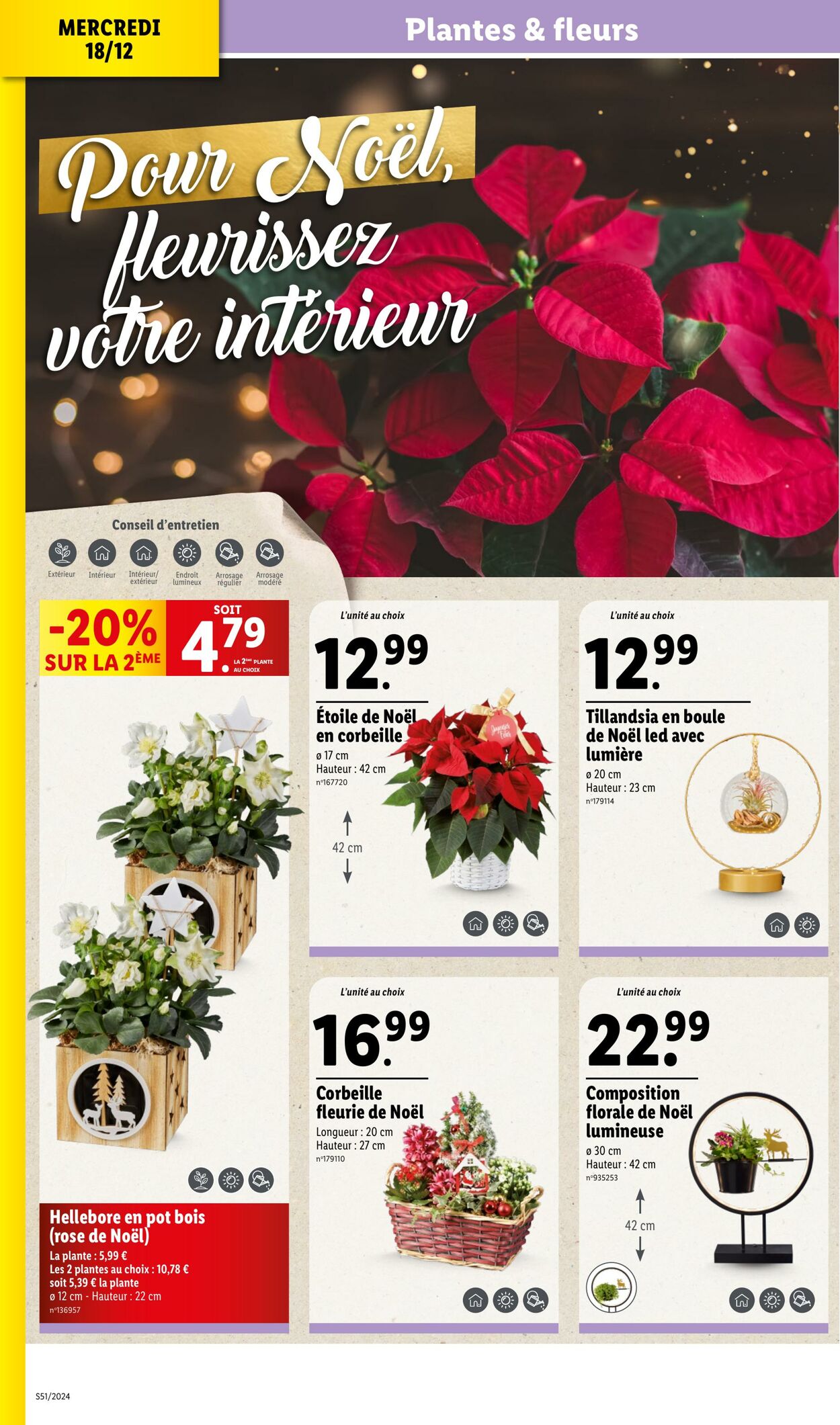 Catalogue Lidl 18.12.2024 - 24.12.2024