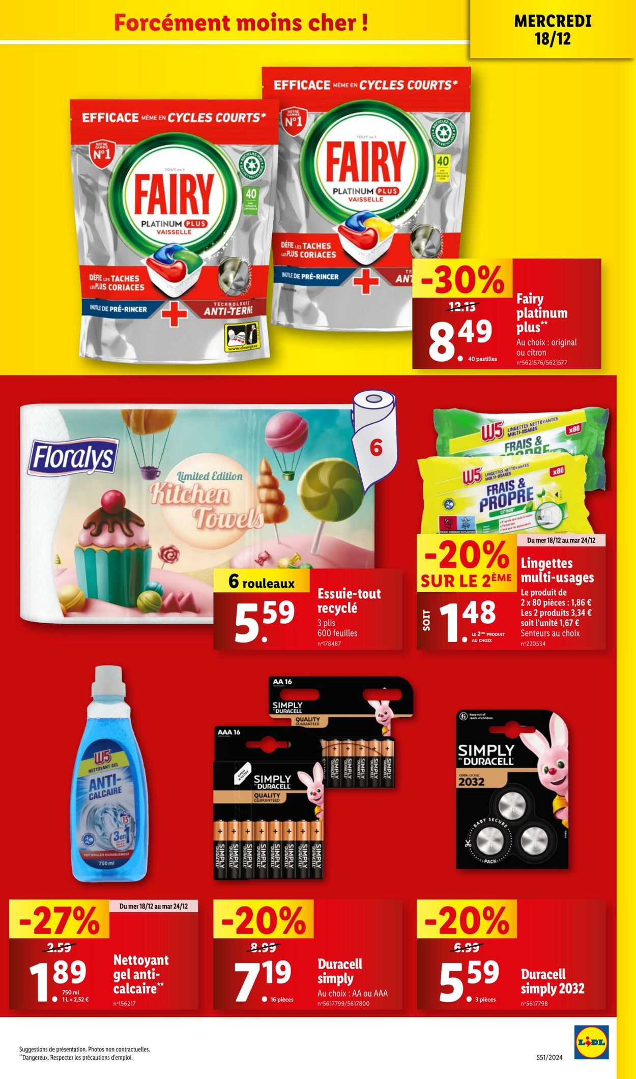 Catalogue Lidl 18.12.2024 - 24.12.2024