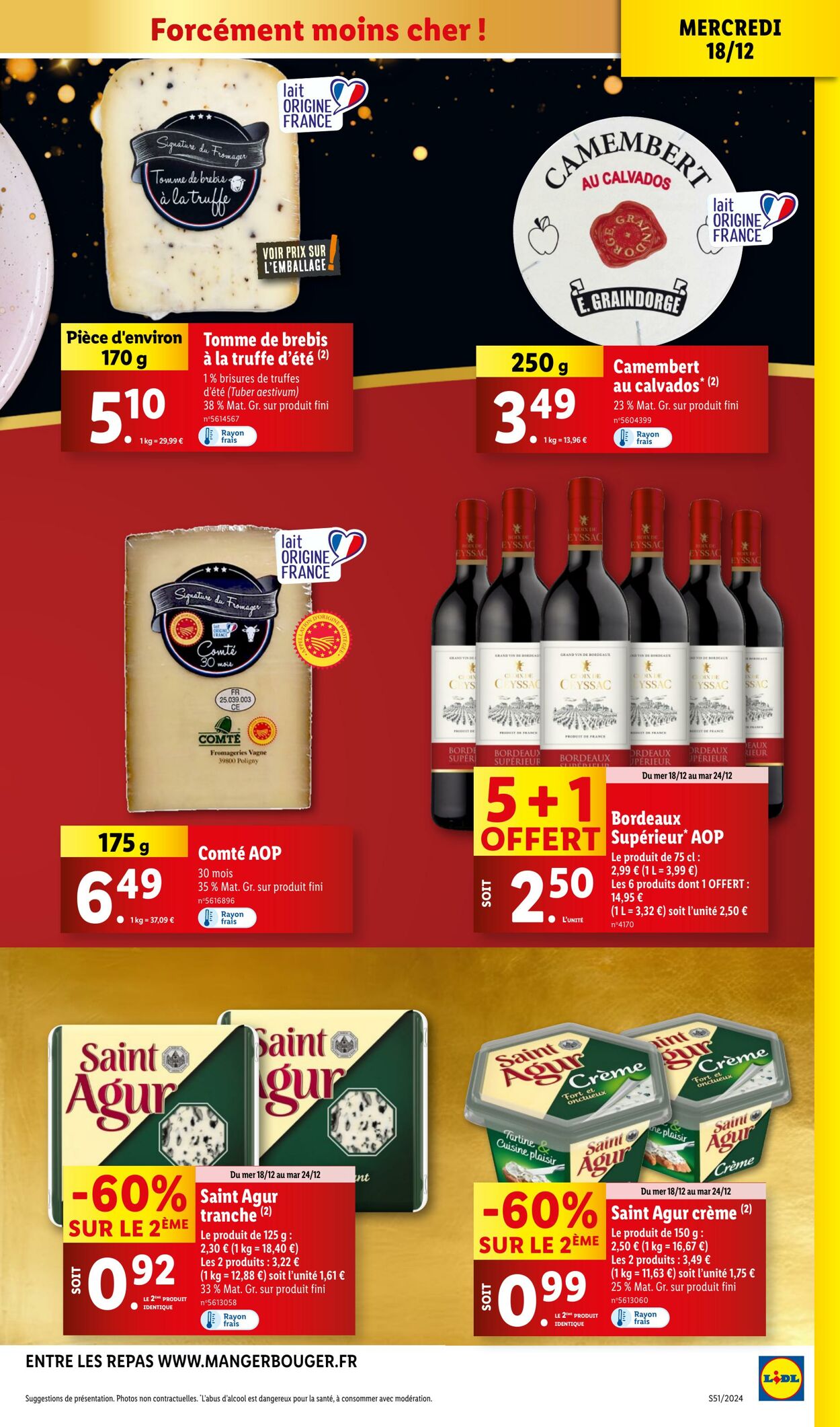 Catalogue Lidl 18.12.2024 - 24.12.2024