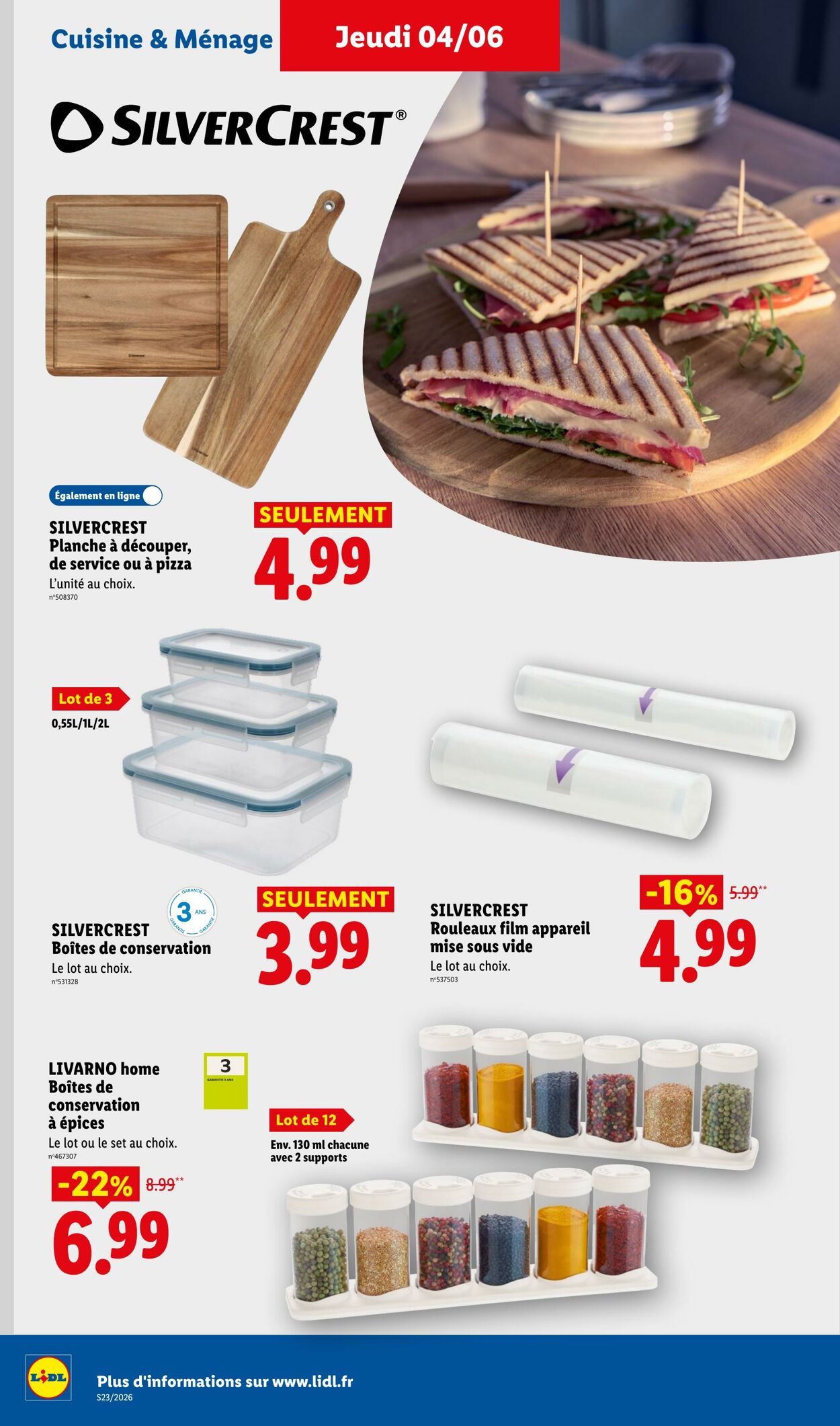 Catalogue Lidl 31.05.2026 - 10.06.2026