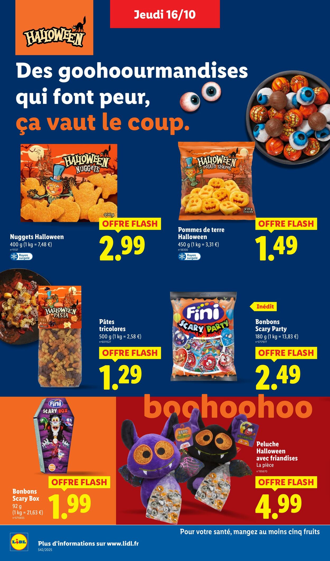 Catalogue Lidl 16.10.2025 - 22.10.2025