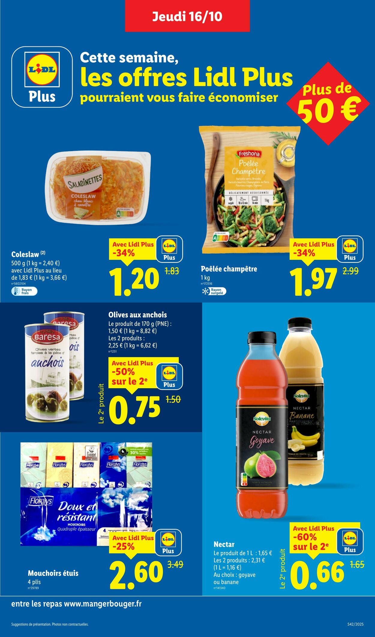 Catalogue Lidl 16.10.2025 - 22.10.2025