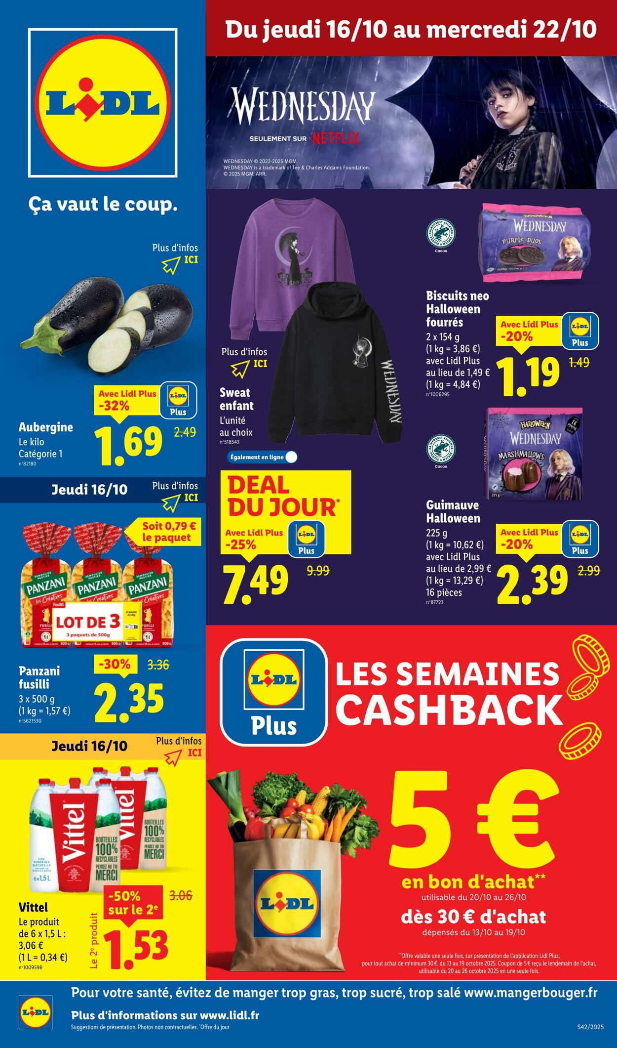 Catalogue Lidl 16.10.2025 - 22.10.2025