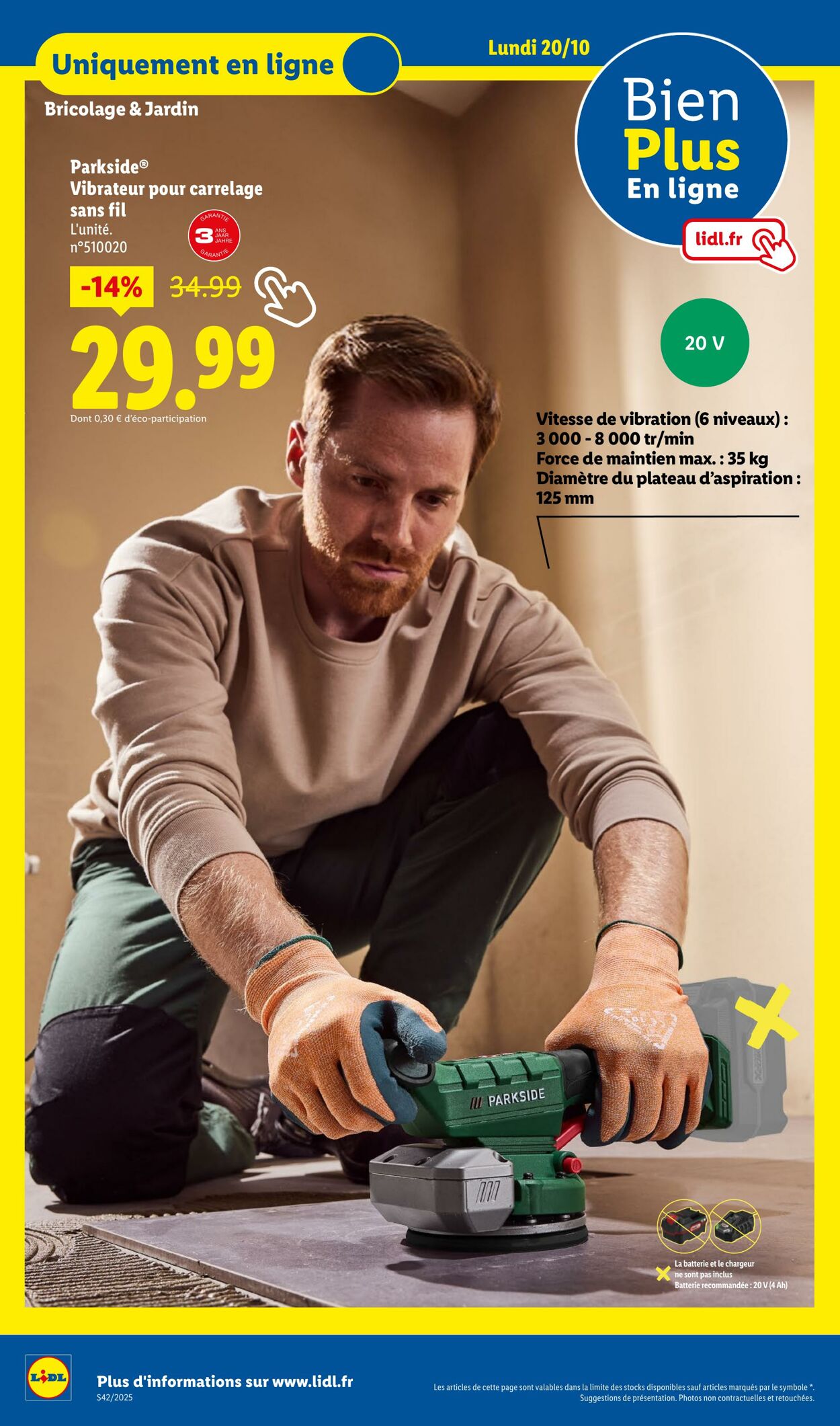 Catalogue Lidl 16.10.2025 - 22.10.2025