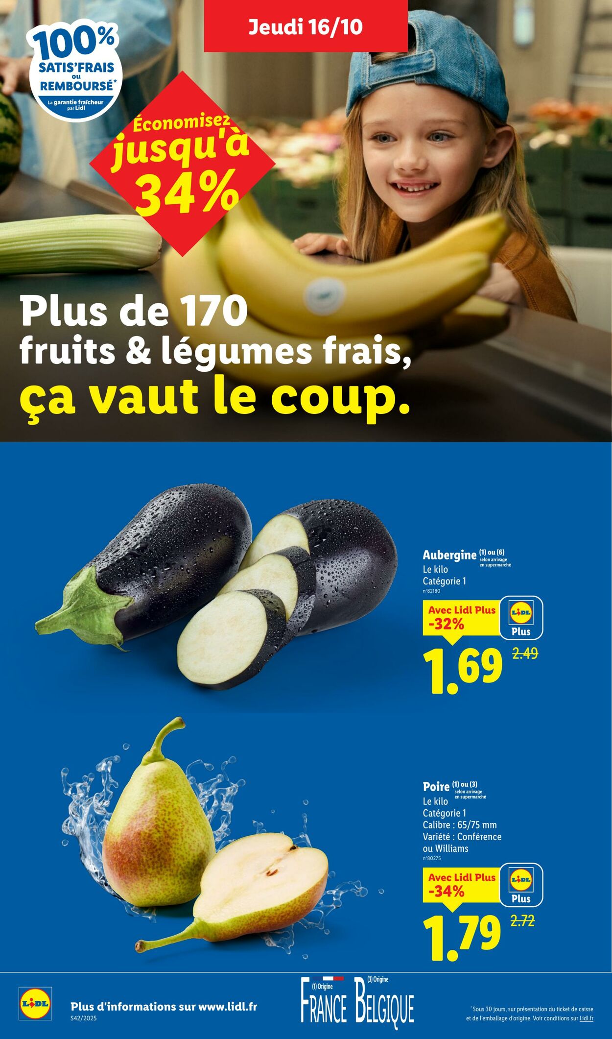 Catalogue Lidl 16.10.2025 - 22.10.2025