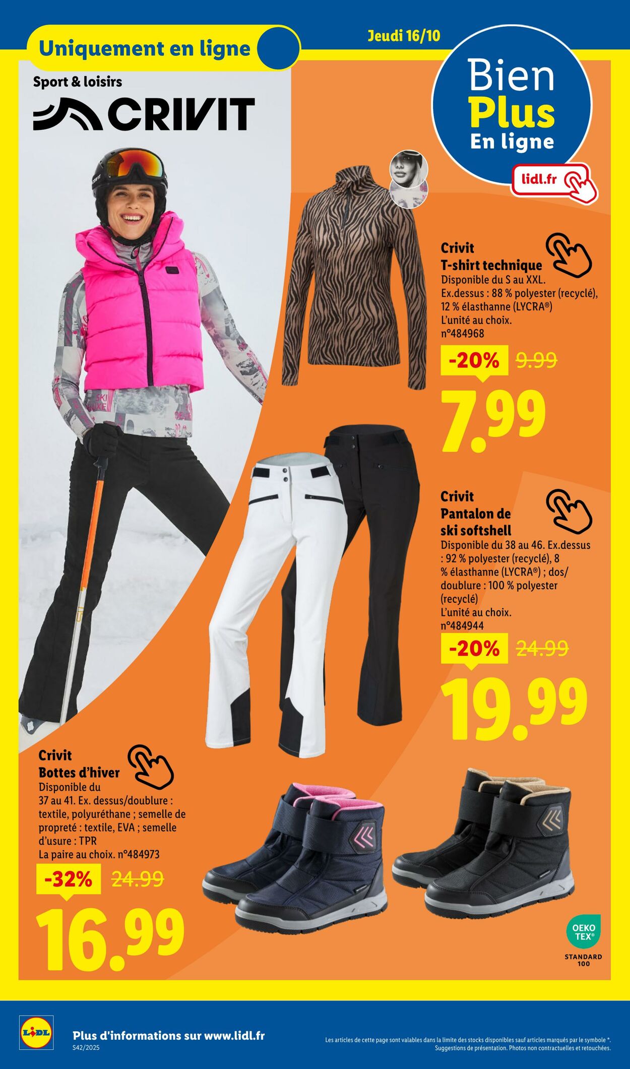 Catalogue Lidl 16.10.2025 - 22.10.2025