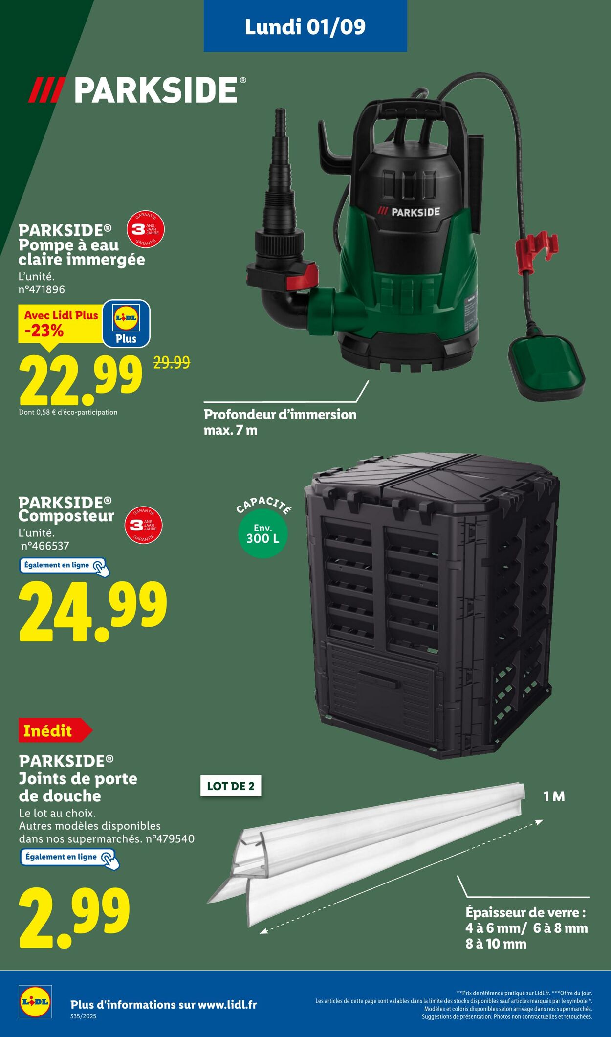 Catalogue Lidl 28.08.2025 - 03.09.2025