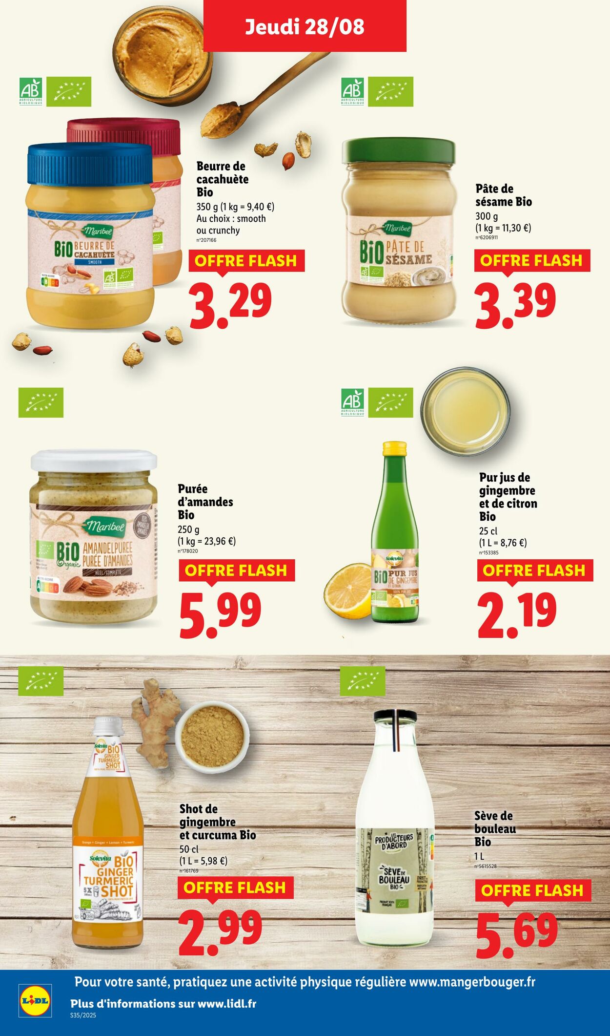 Catalogue Lidl 28.08.2025 - 03.09.2025