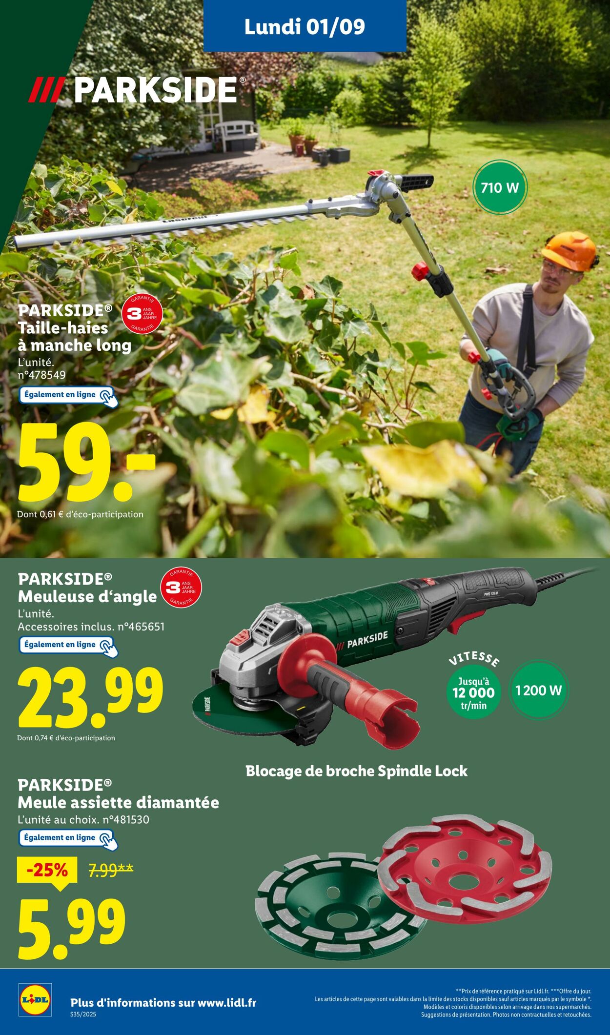 Catalogue Lidl 28.08.2025 - 03.09.2025
