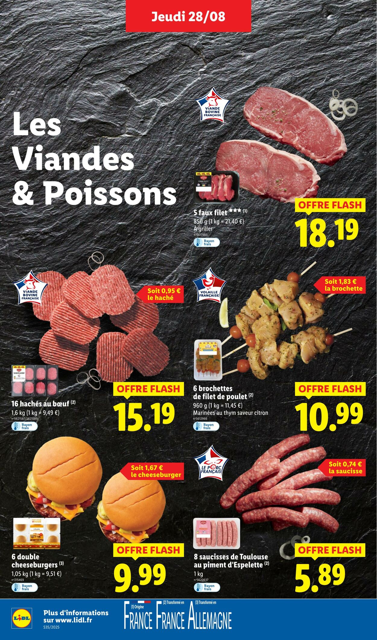 Catalogue Lidl 28.08.2025 - 03.09.2025