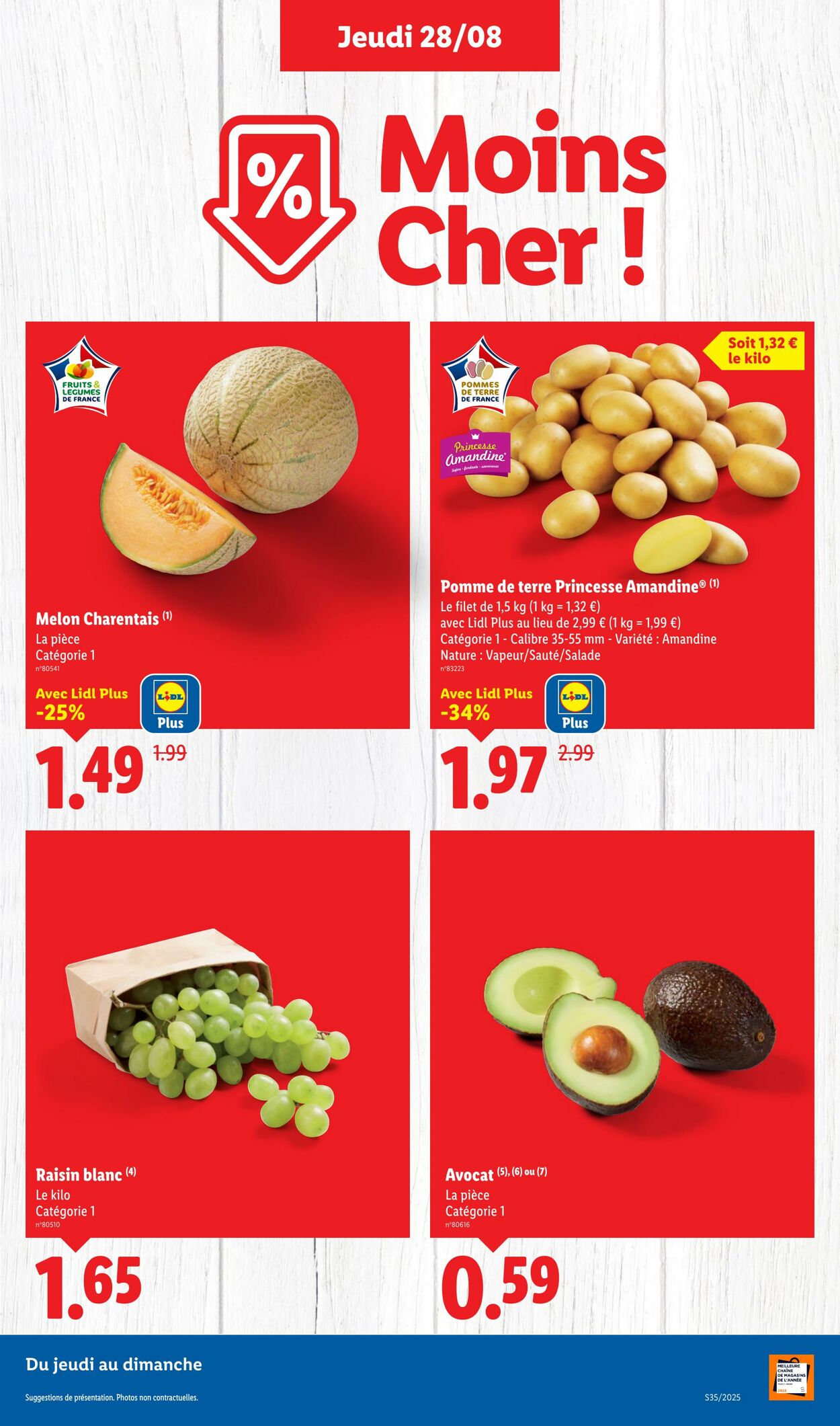 Catalogue Lidl 28.08.2025 - 03.09.2025