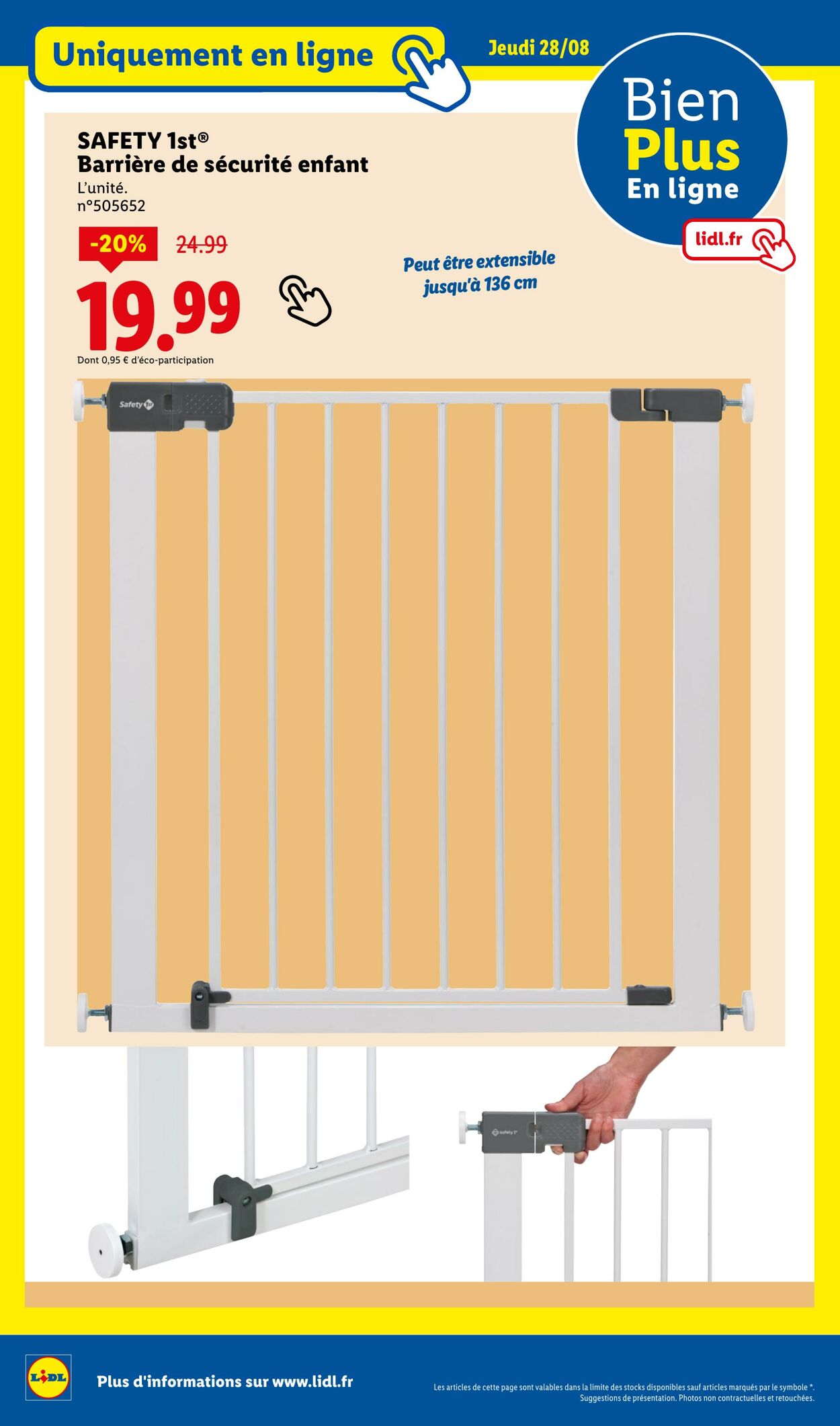 Catalogue Lidl 28.08.2025 - 03.09.2025