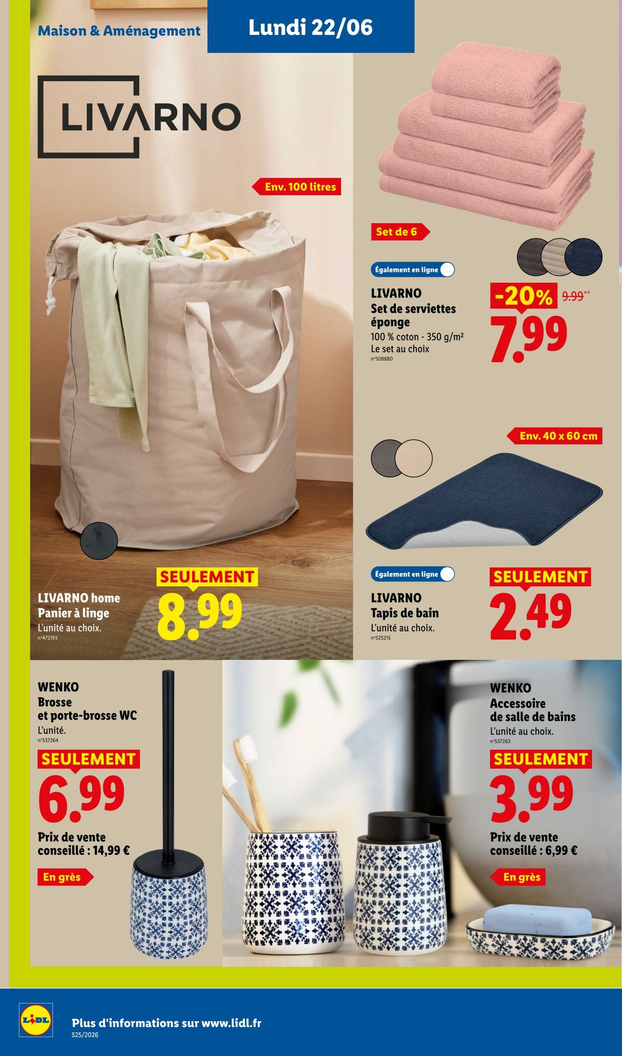 Catalogue Lidl 14.06.2026 - 24.06.2026