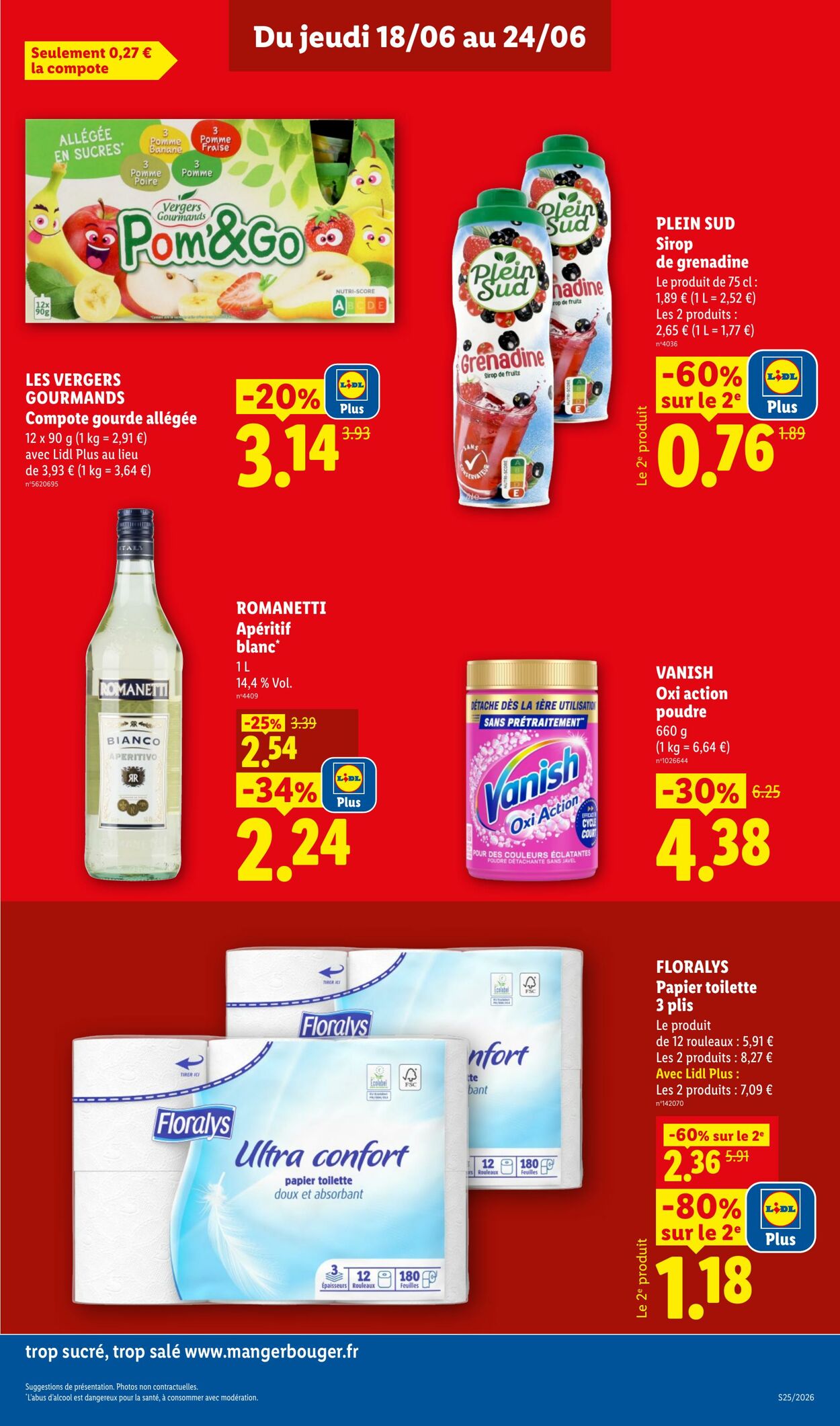 Catalogue Lidl 14.06.2026 - 24.06.2026