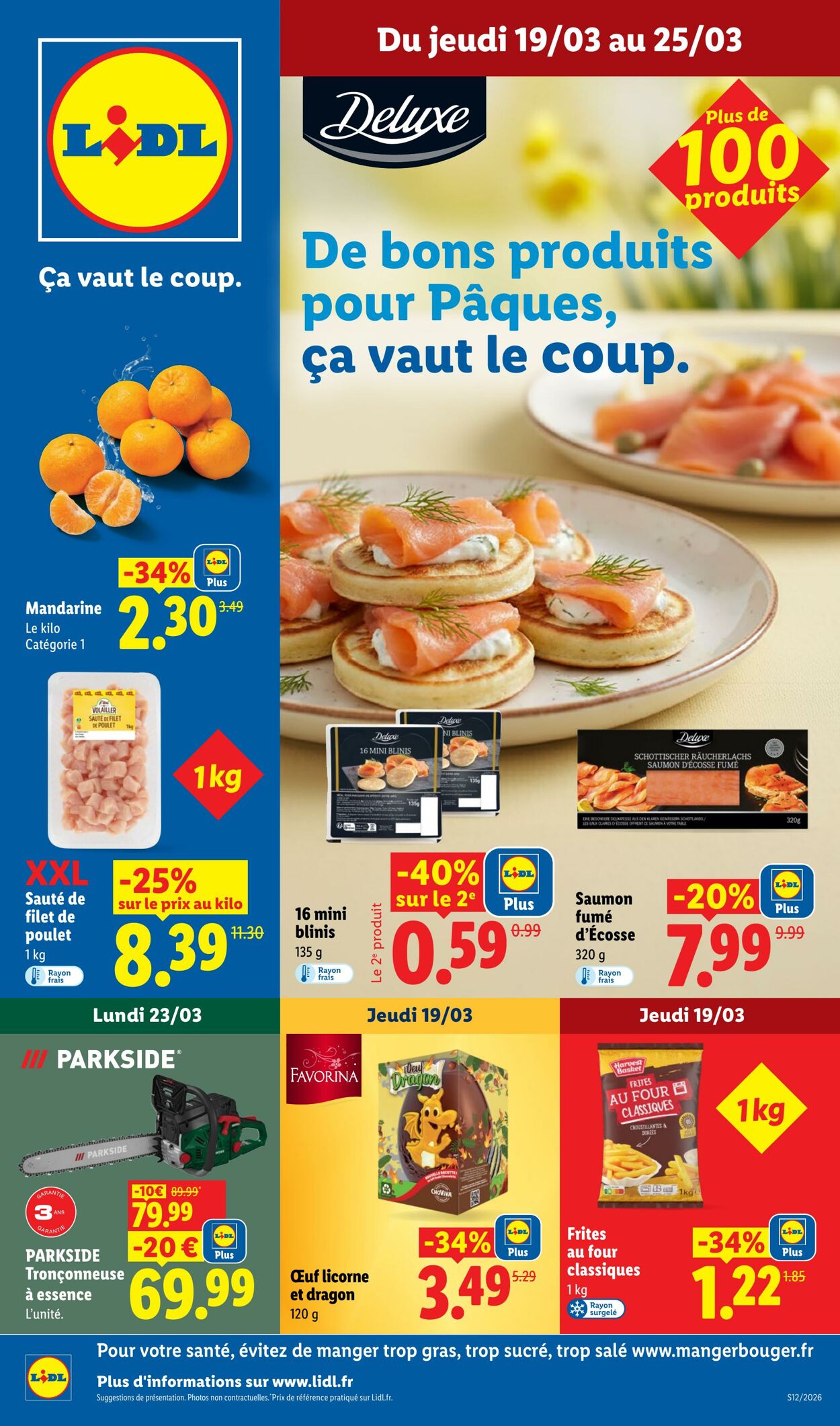 Catalogue Lidl 15.03.2026 - 25.03.2026