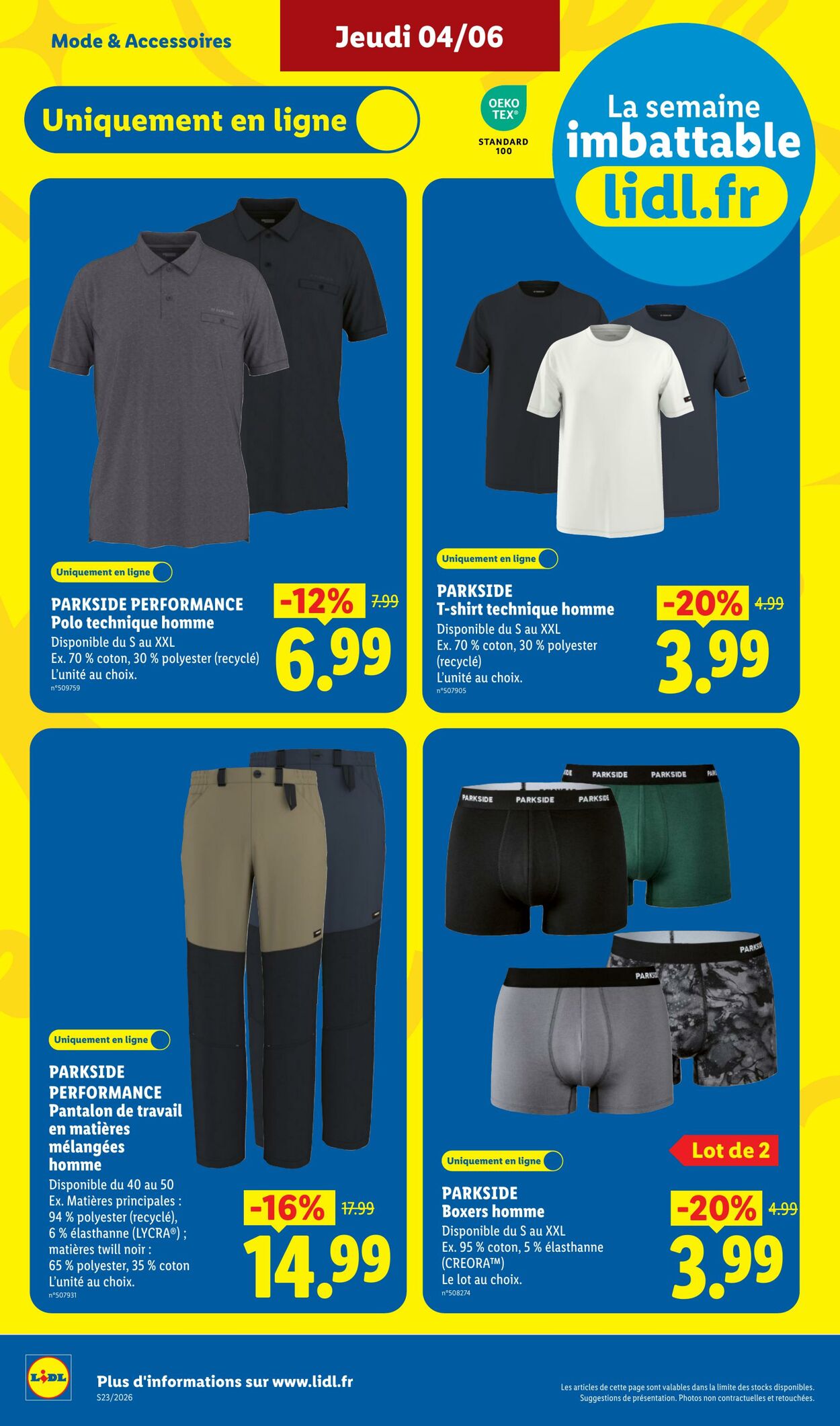 Catalogue Lidl 31.05.2026 - 10.06.2026