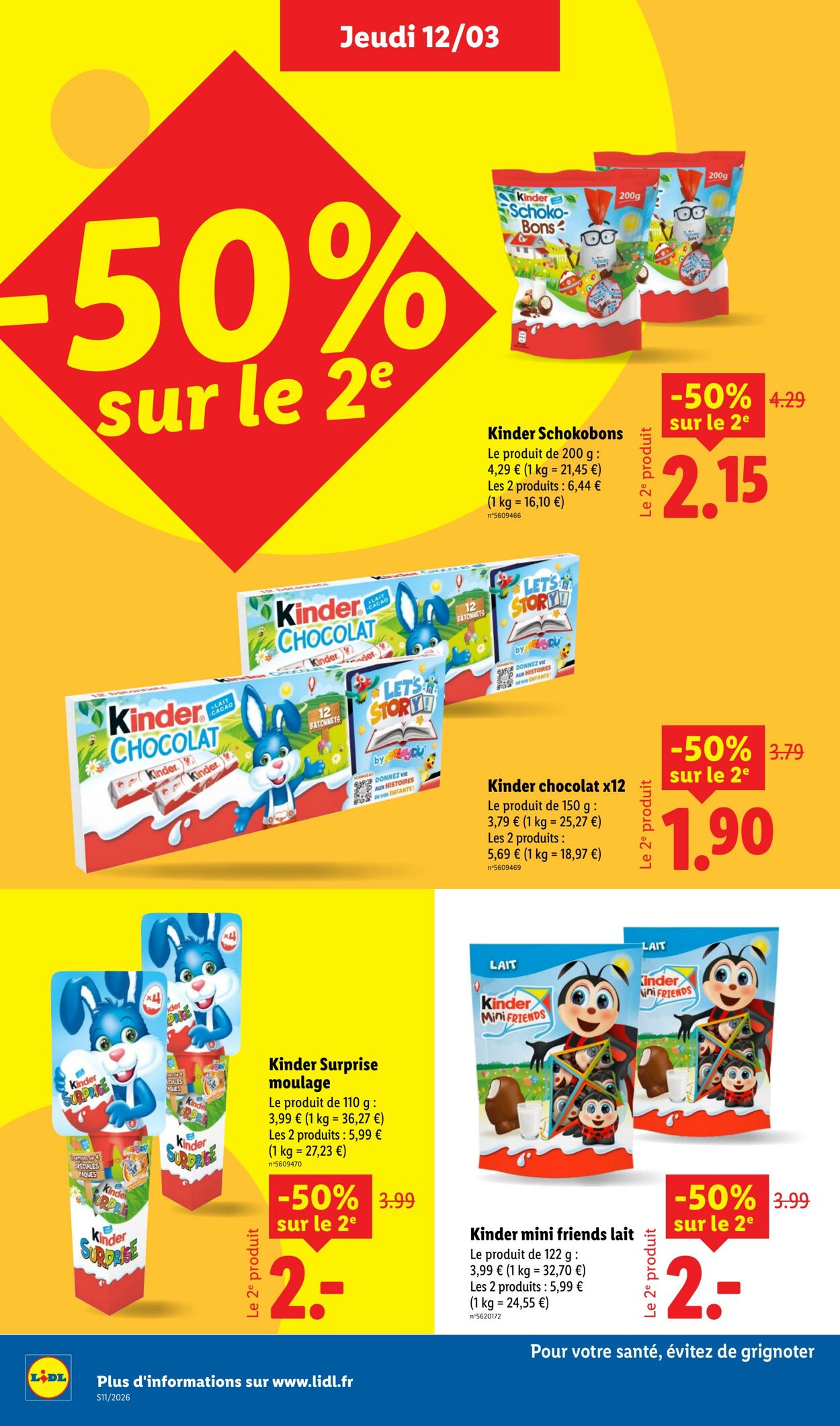 Catalogue Lidl 08.03.2026 - 18.03.2026