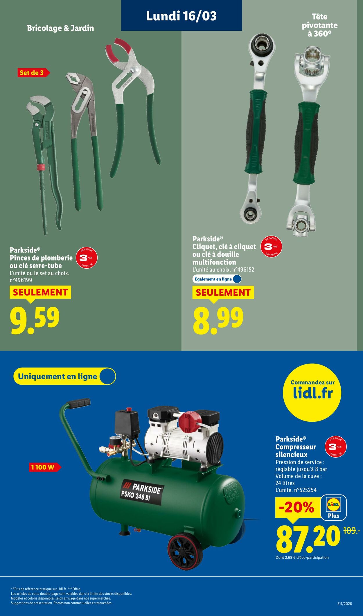 Catalogue Lidl 08.03.2026 - 18.03.2026