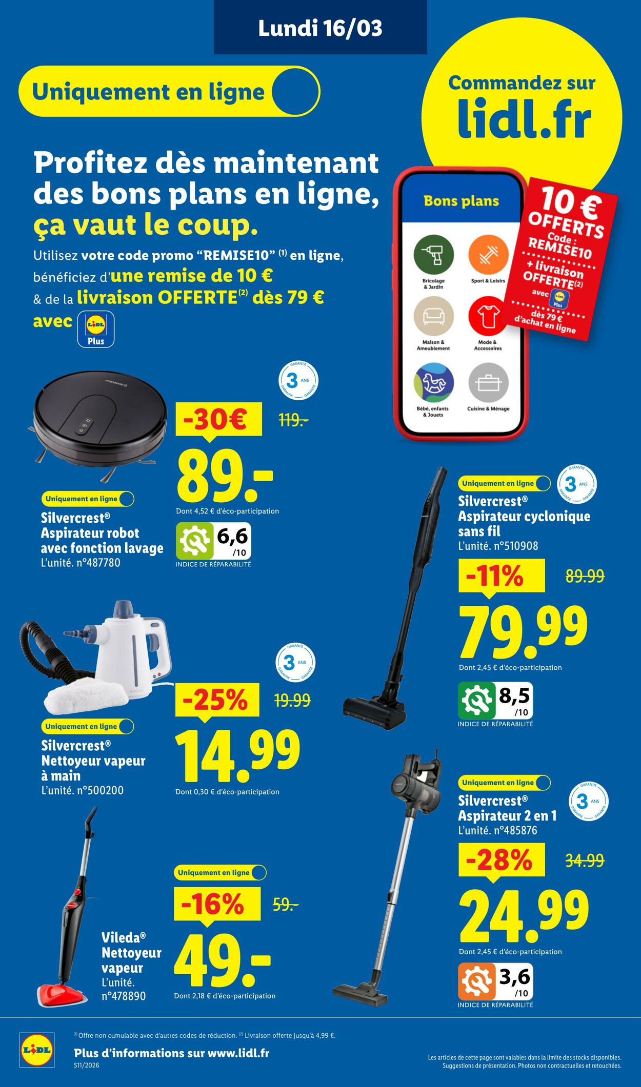 Catalogue Lidl 08.03.2026 - 18.03.2026