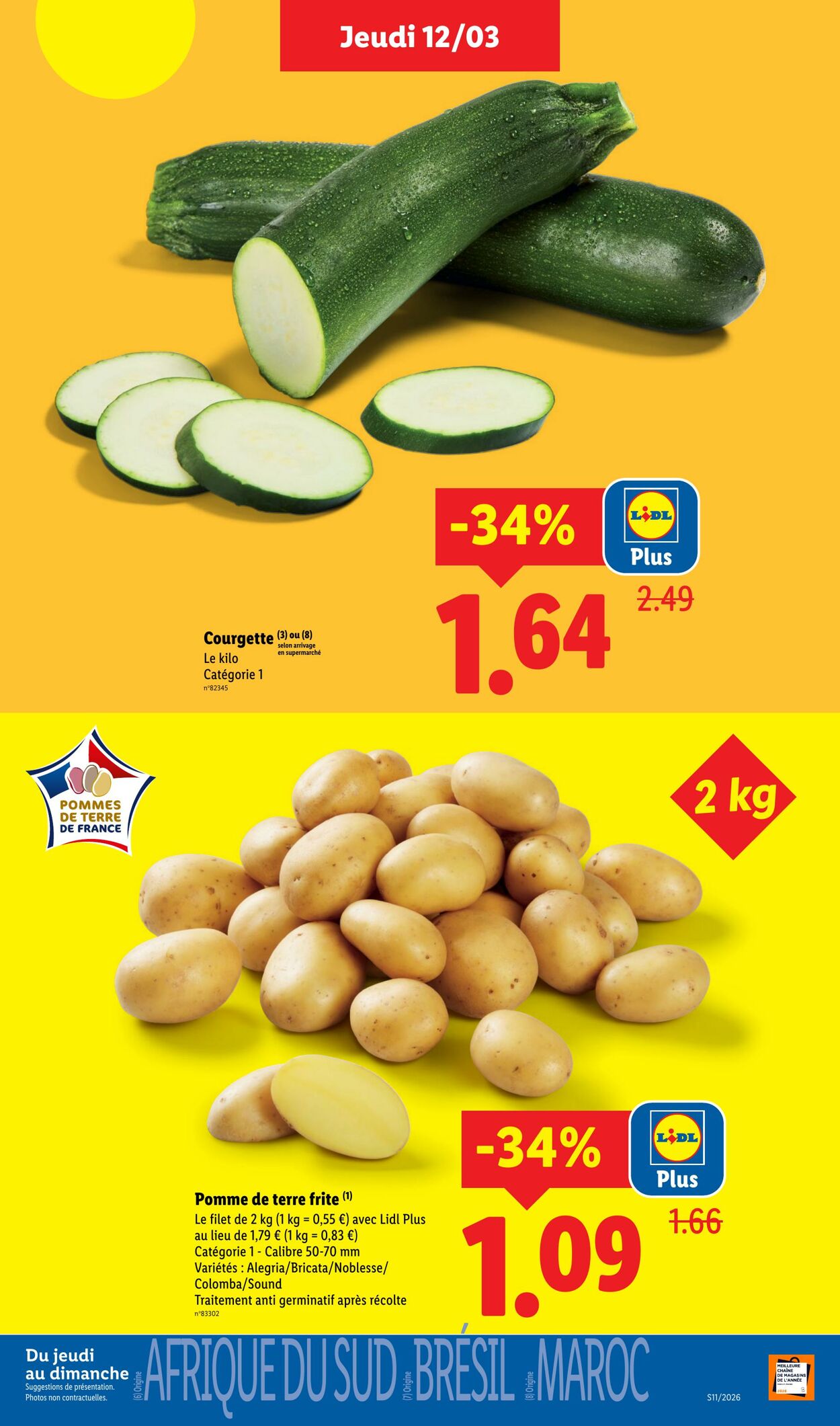 Catalogue Lidl 08.03.2026 - 18.03.2026