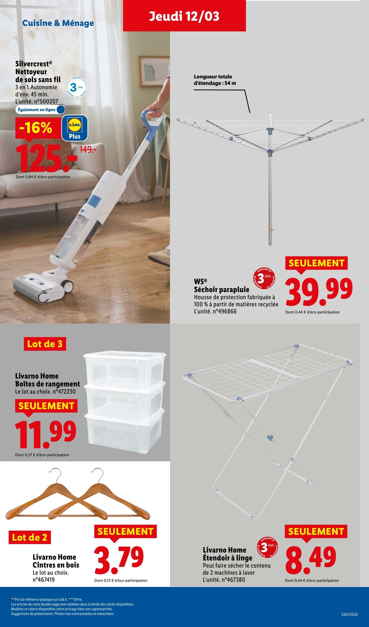 Catalogue Lidl 08.03.2026 - 18.03.2026