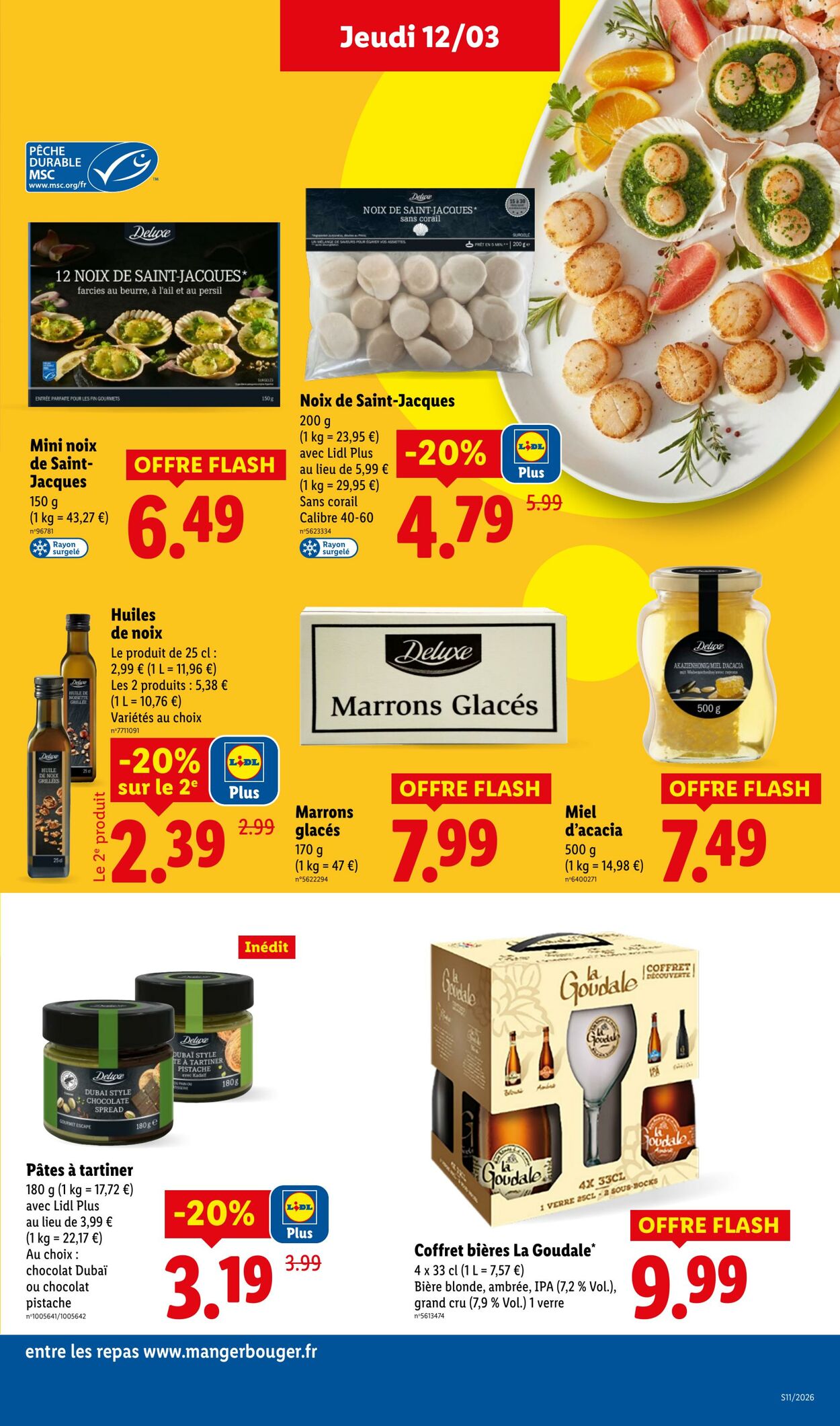 Catalogue Lidl 08.03.2026 - 18.03.2026
