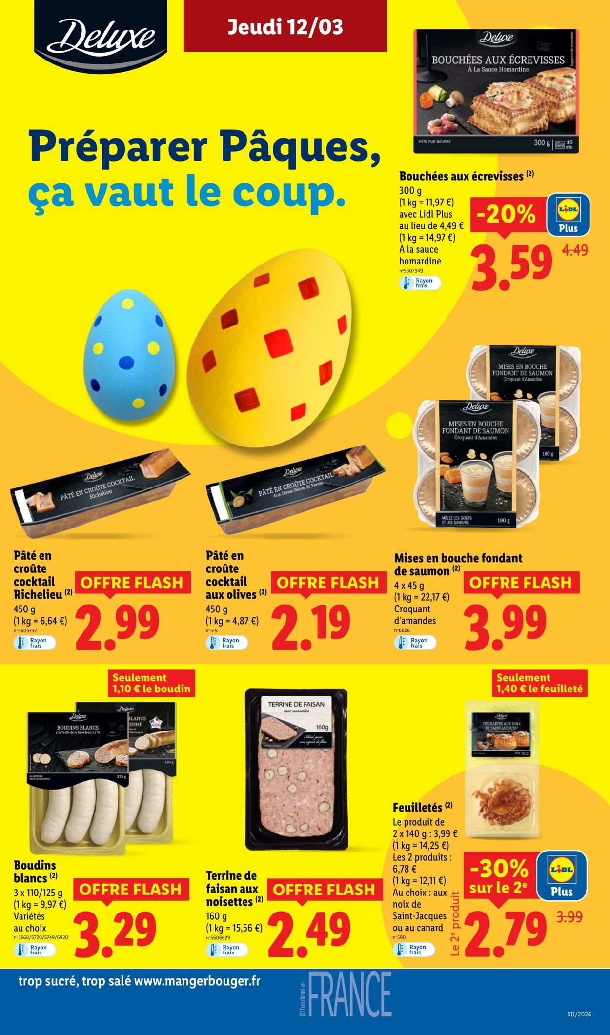 Catalogue Lidl 08.03.2026 - 18.03.2026