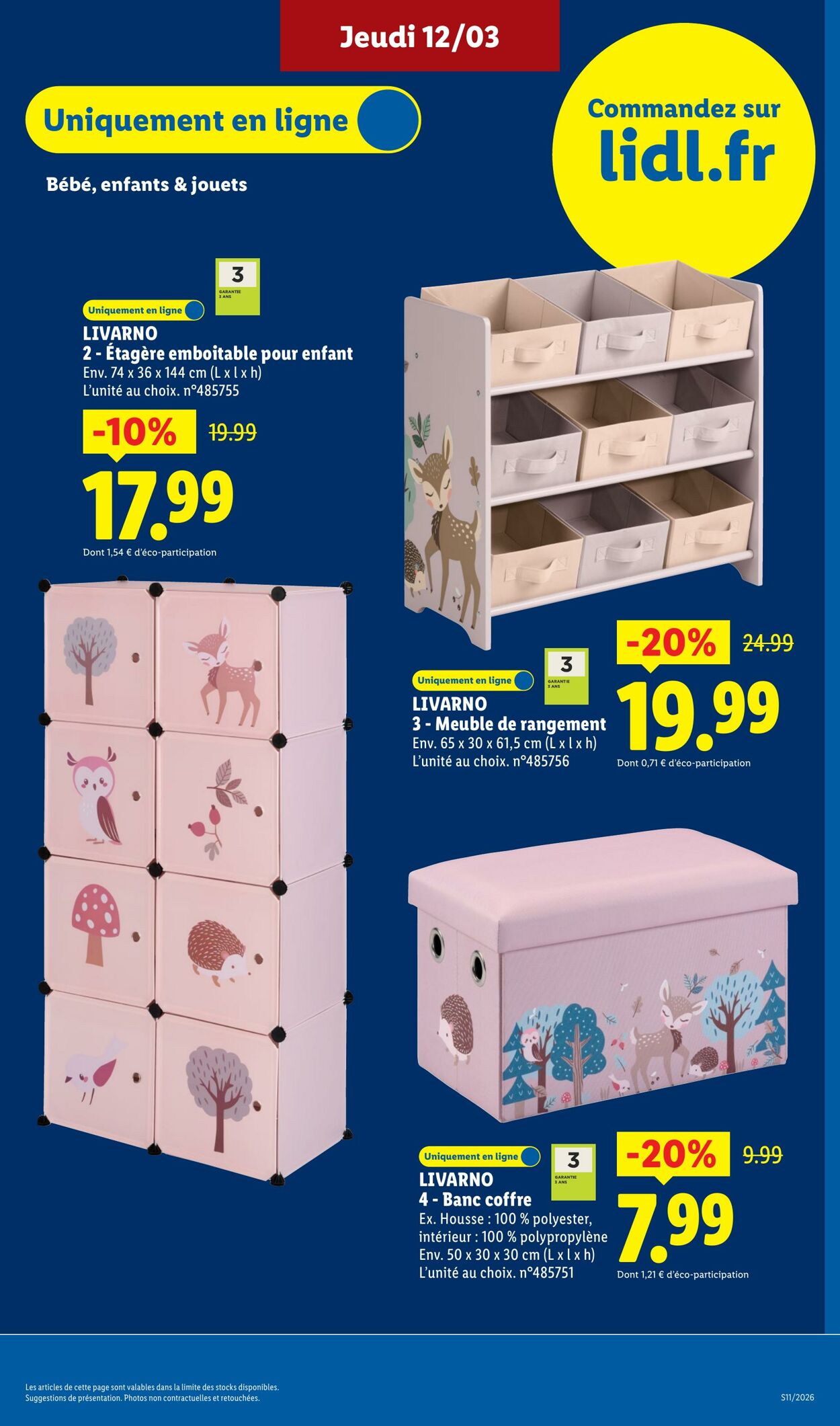 Catalogue Lidl 08.03.2026 - 18.03.2026