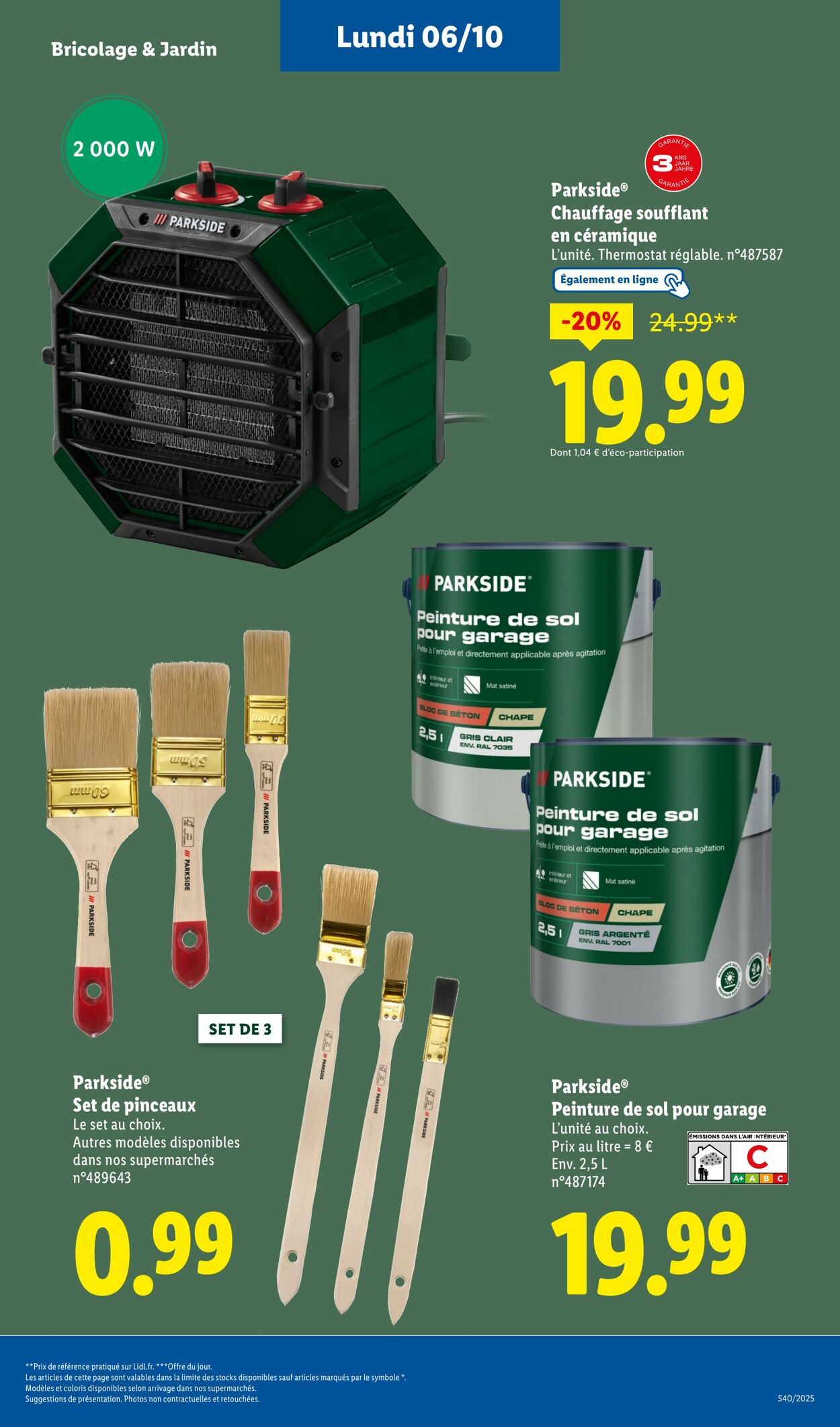 Catalogue Lidl 02.10.2025 - 08.10.2025