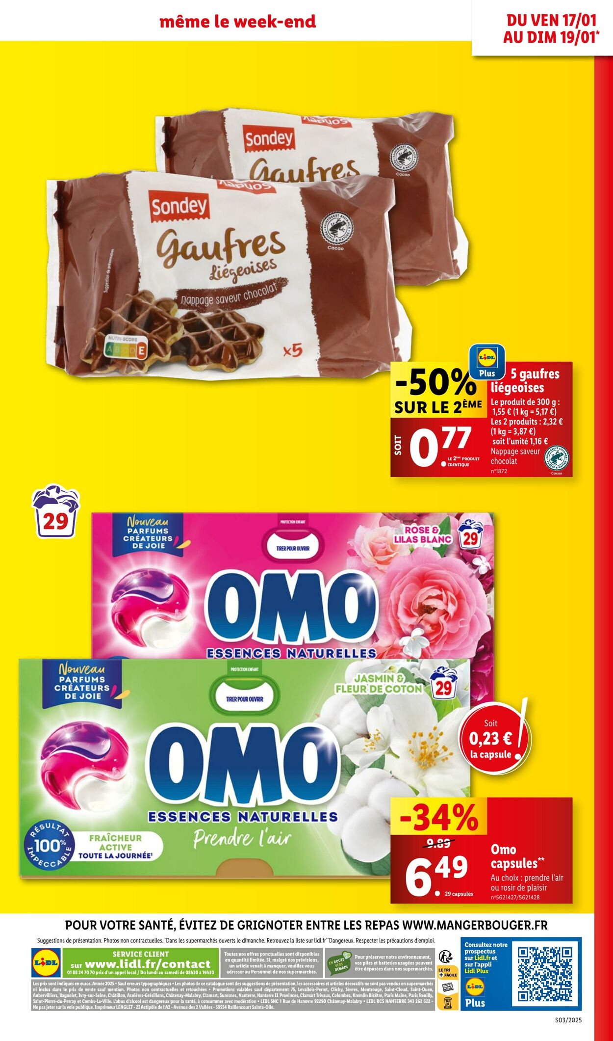 Catalogue Lidl 15.01.2025 - 21.01.2025