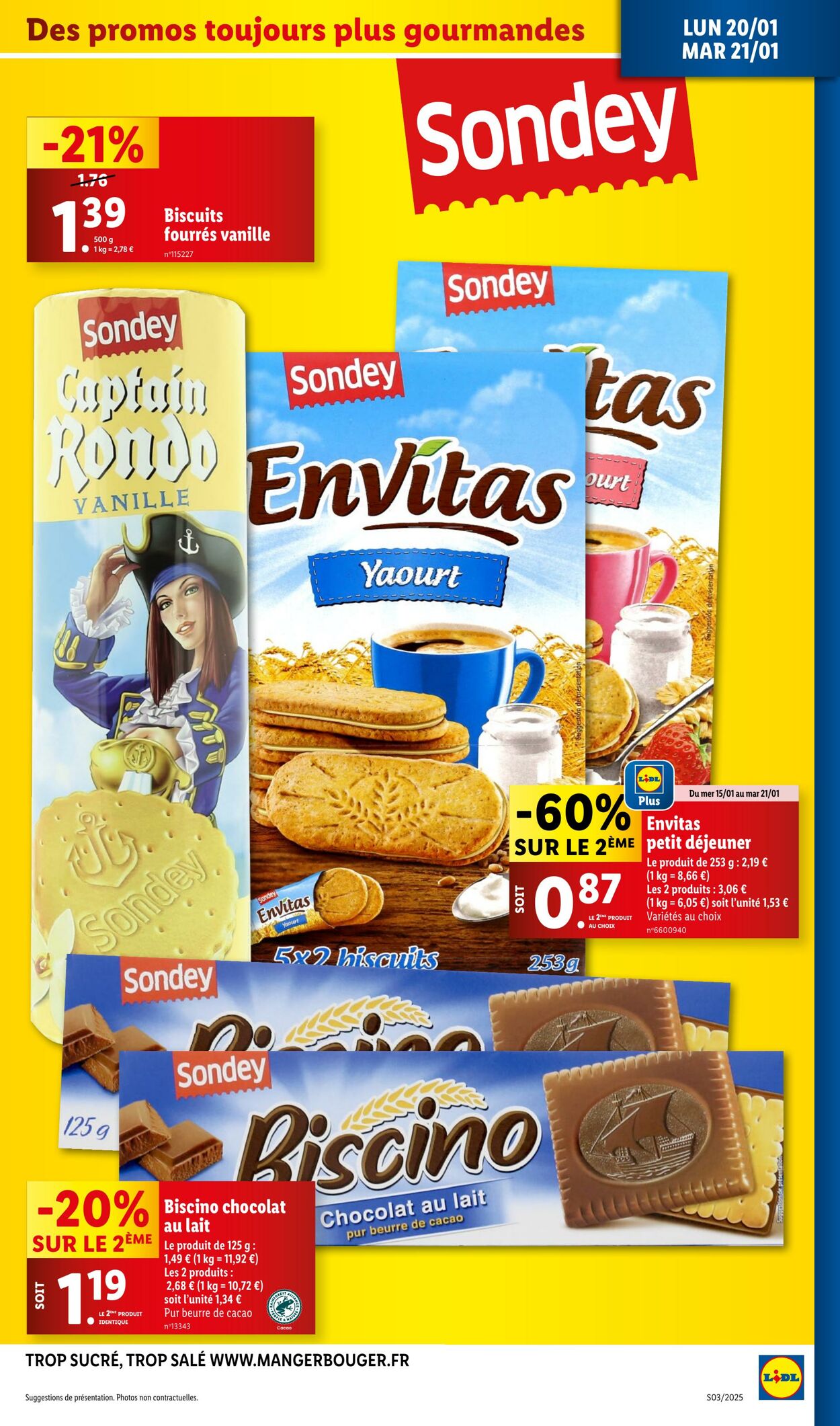 Catalogue Lidl 15.01.2025 - 21.01.2025