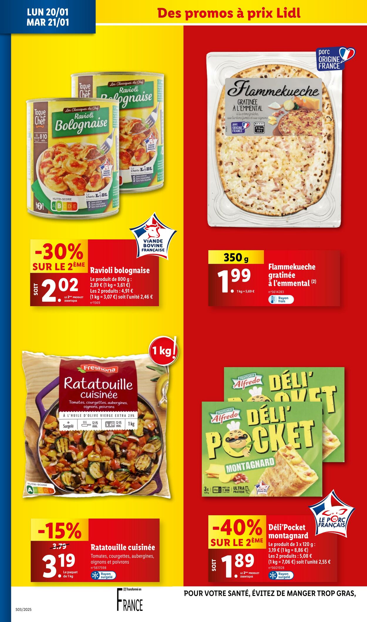 Catalogue Lidl 15.01.2025 - 21.01.2025