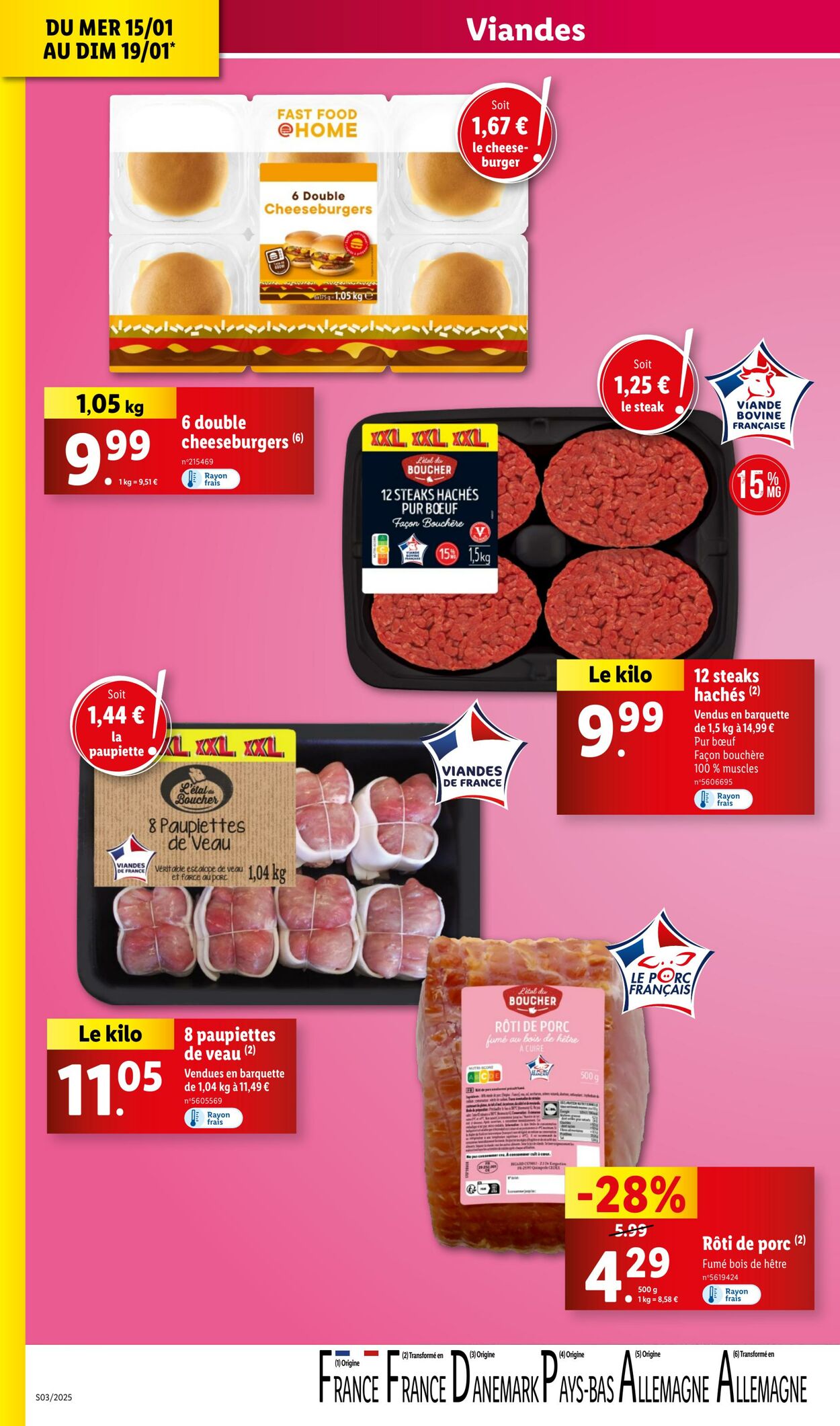 Catalogue Lidl 15.01.2025 - 21.01.2025