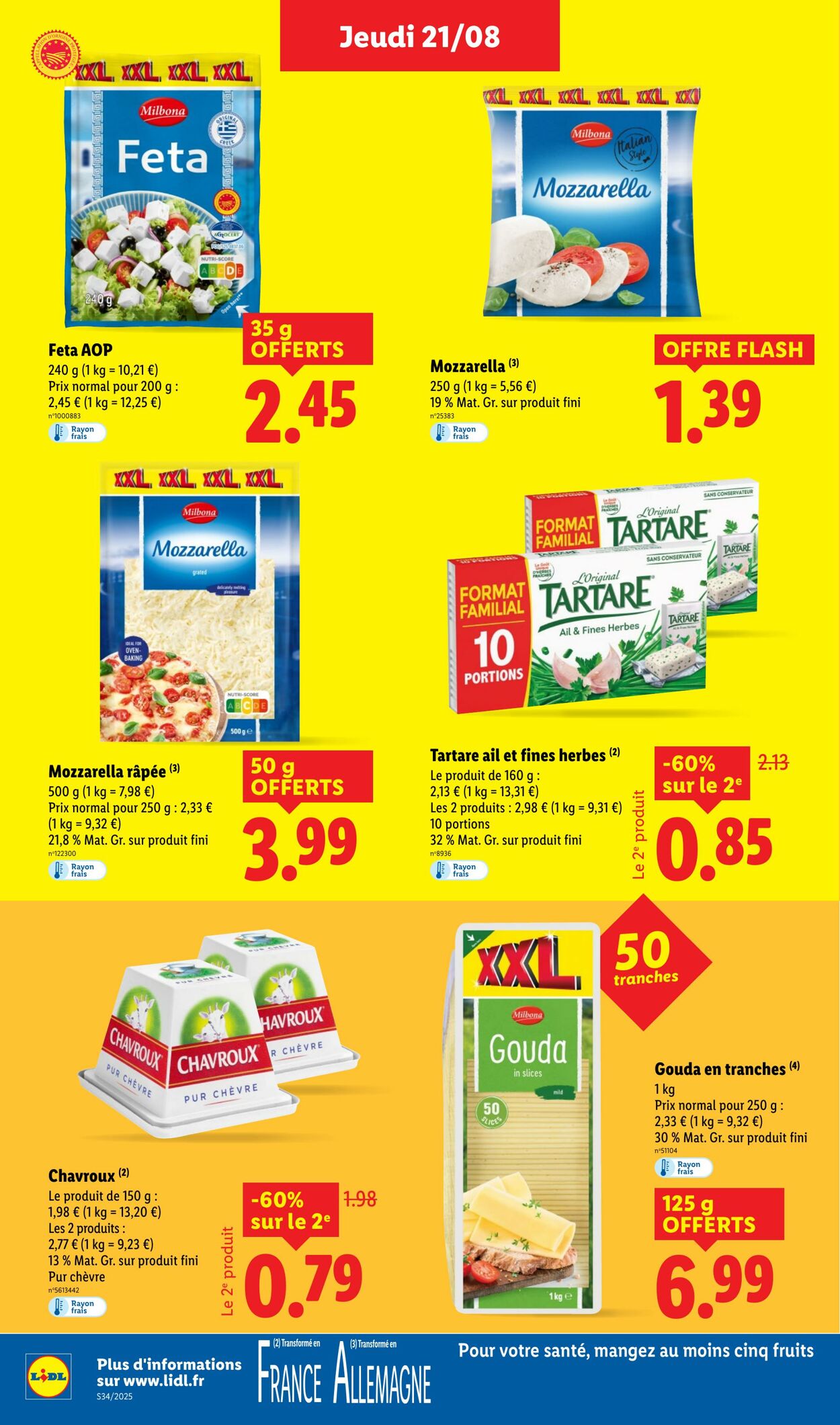 Catalogue Lidl 21.08.2025 - 27.08.2025