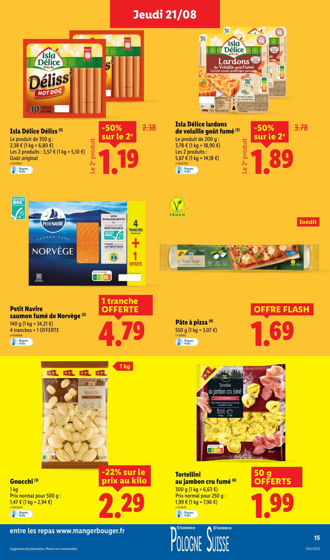 Catalogue Lidl 21.08.2025 - 27.08.2025