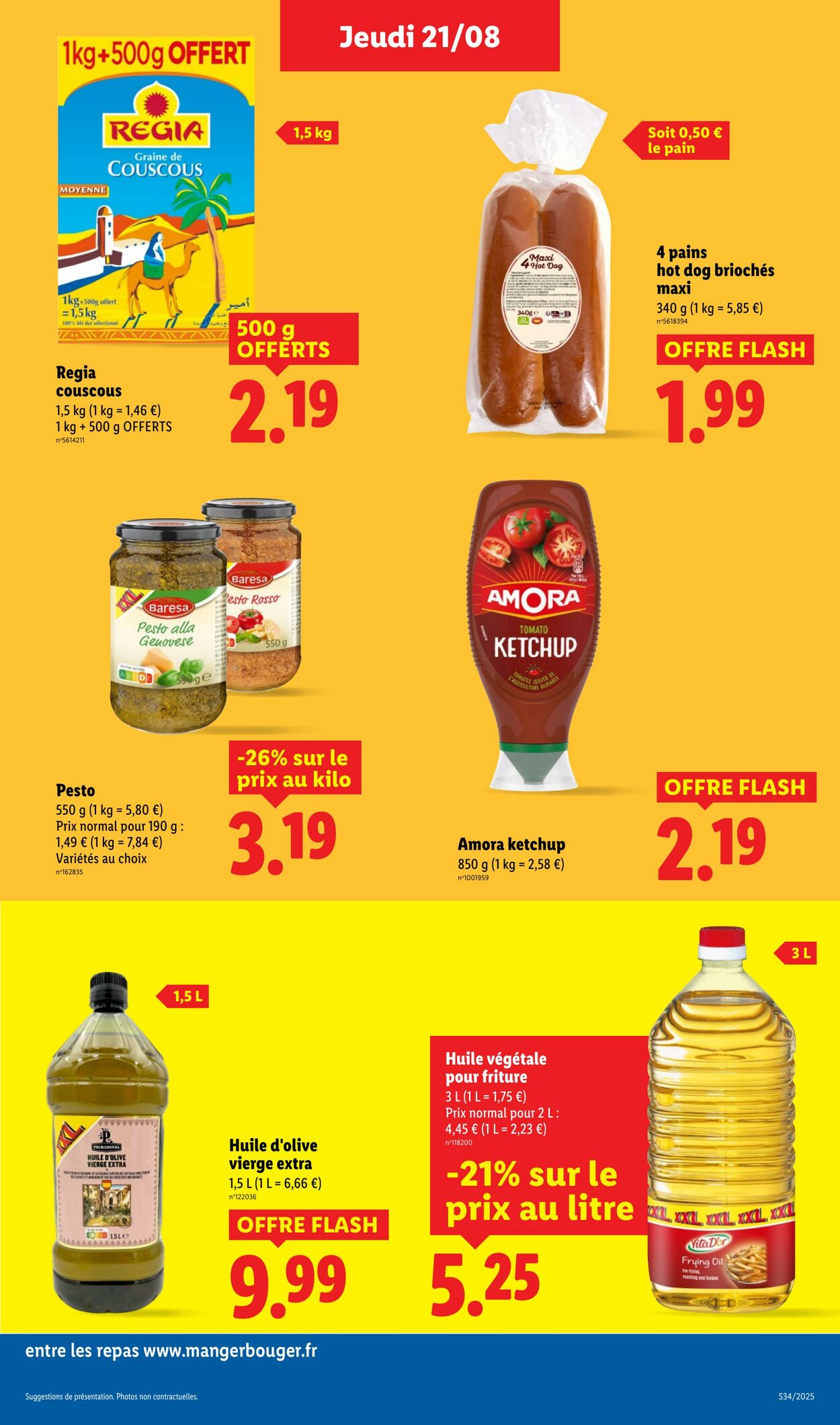 Catalogue Lidl 21.08.2025 - 27.08.2025