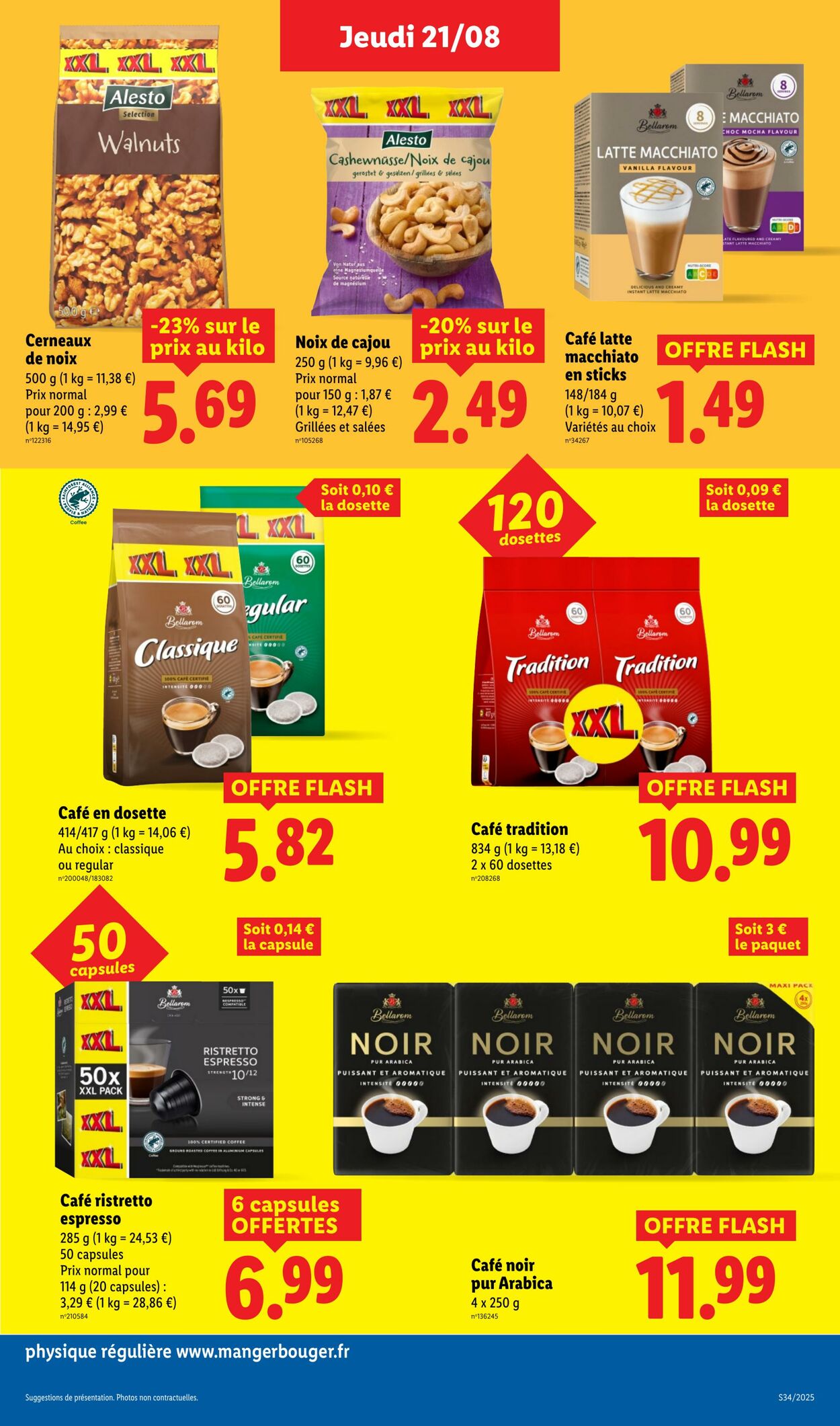 Catalogue Lidl 21.08.2025 - 27.08.2025