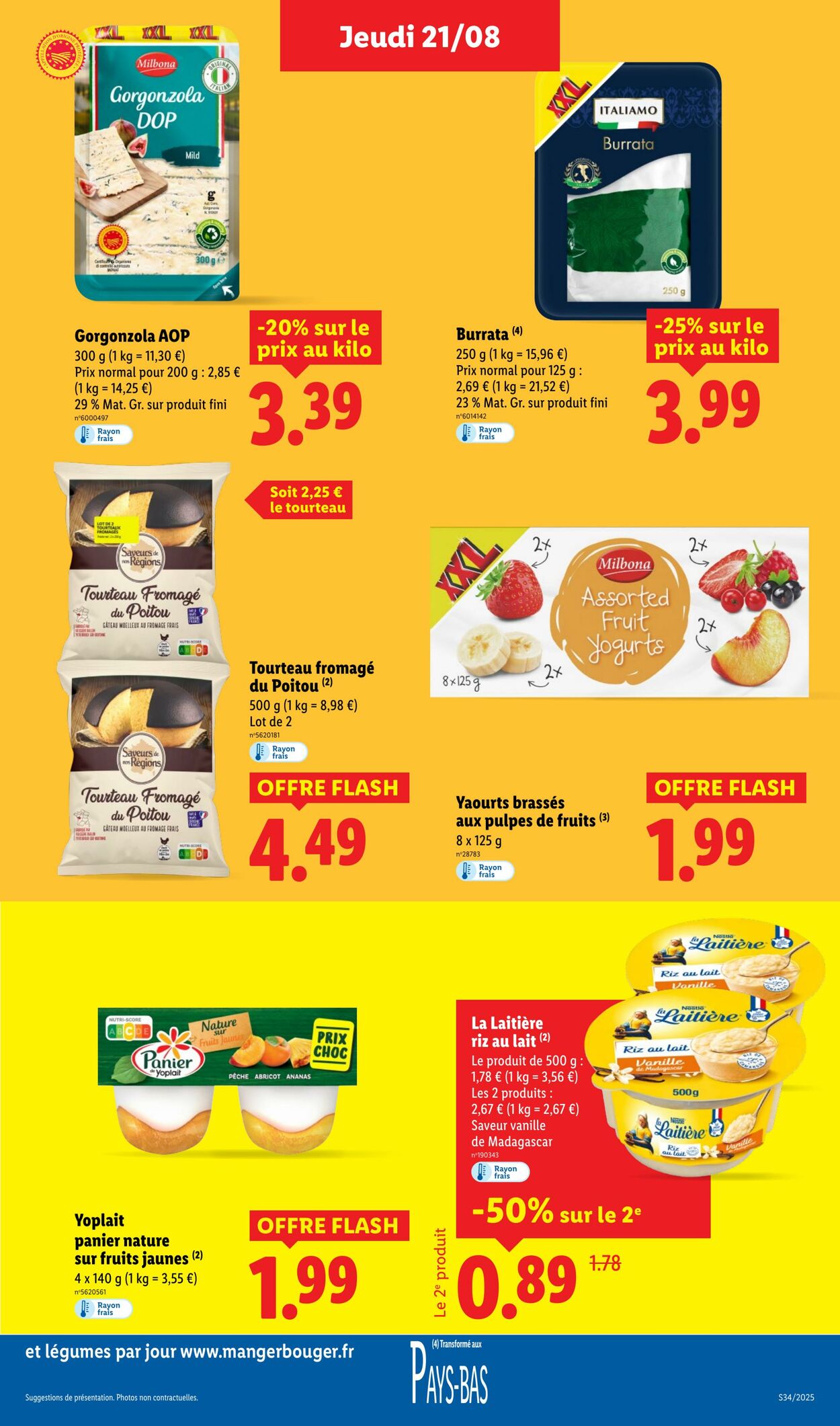 Catalogue Lidl 21.08.2025 - 27.08.2025
