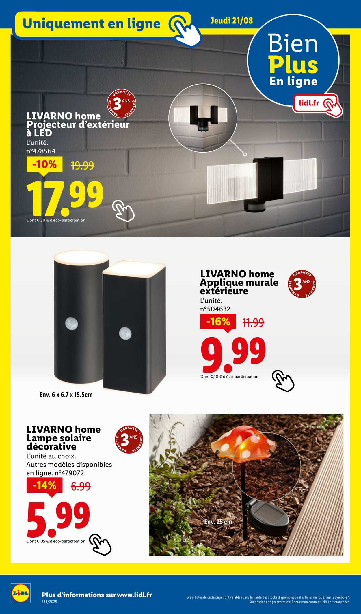 Catalogue Lidl 21.08.2025 - 27.08.2025