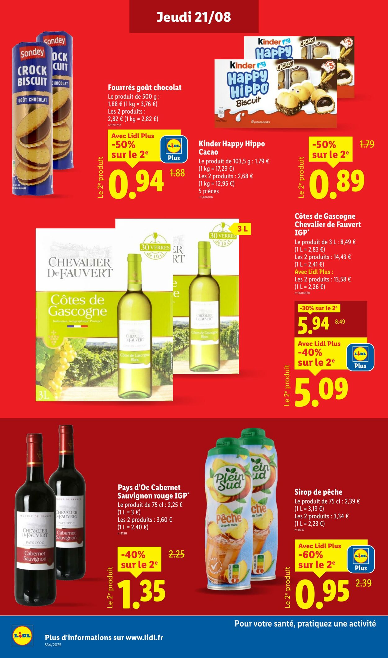 Catalogue Lidl 21.08.2025 - 27.08.2025