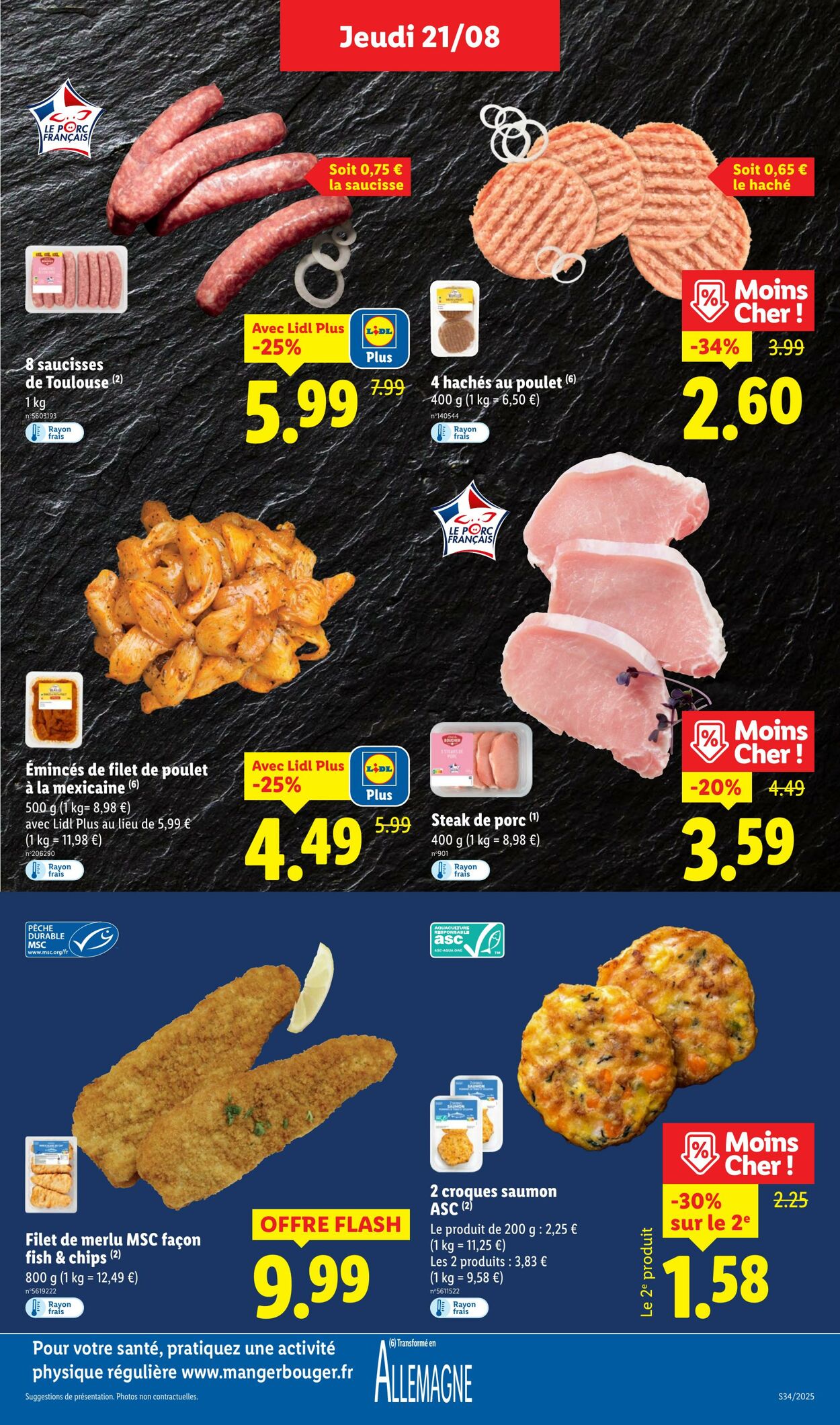 Catalogue Lidl 21.08.2025 - 27.08.2025