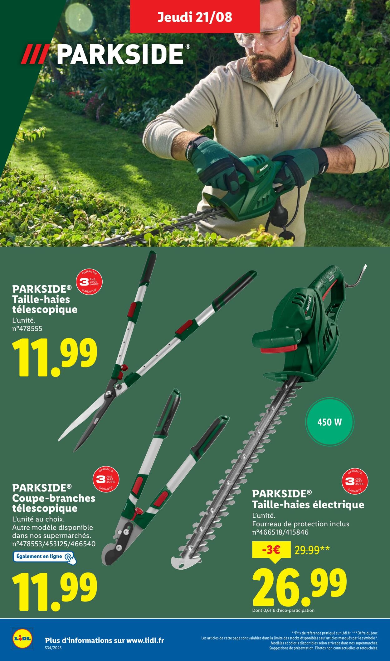 Catalogue Lidl 21.08.2025 - 27.08.2025