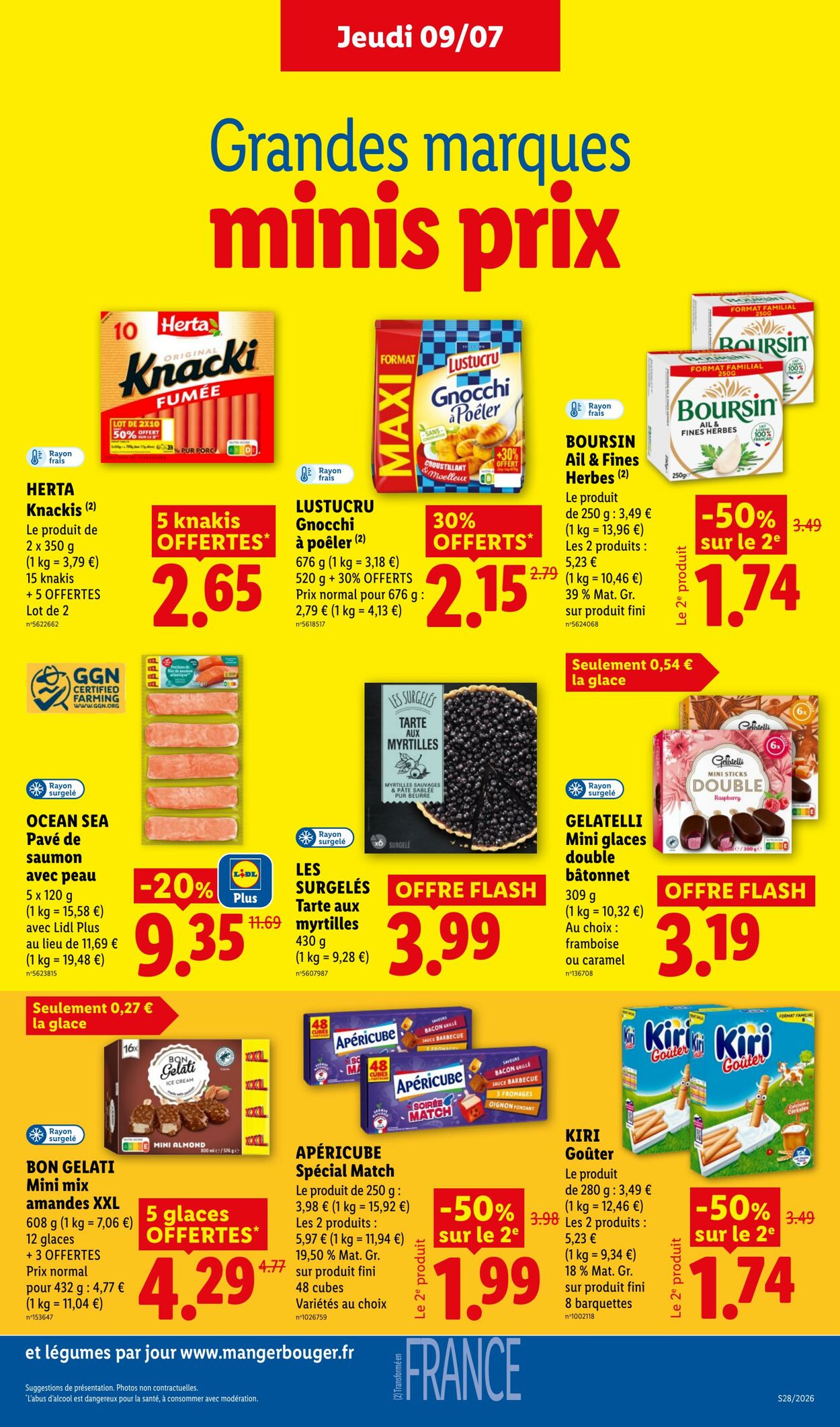 Catalogue Lidl 05.07.2026 - 15.07.2026