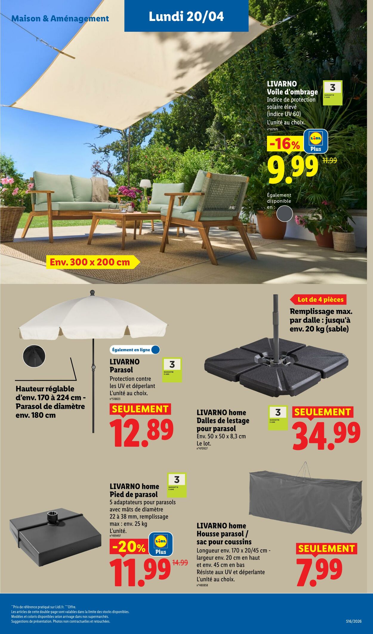 Catalogue Lidl 12.04.2026 - 22.04.2026
