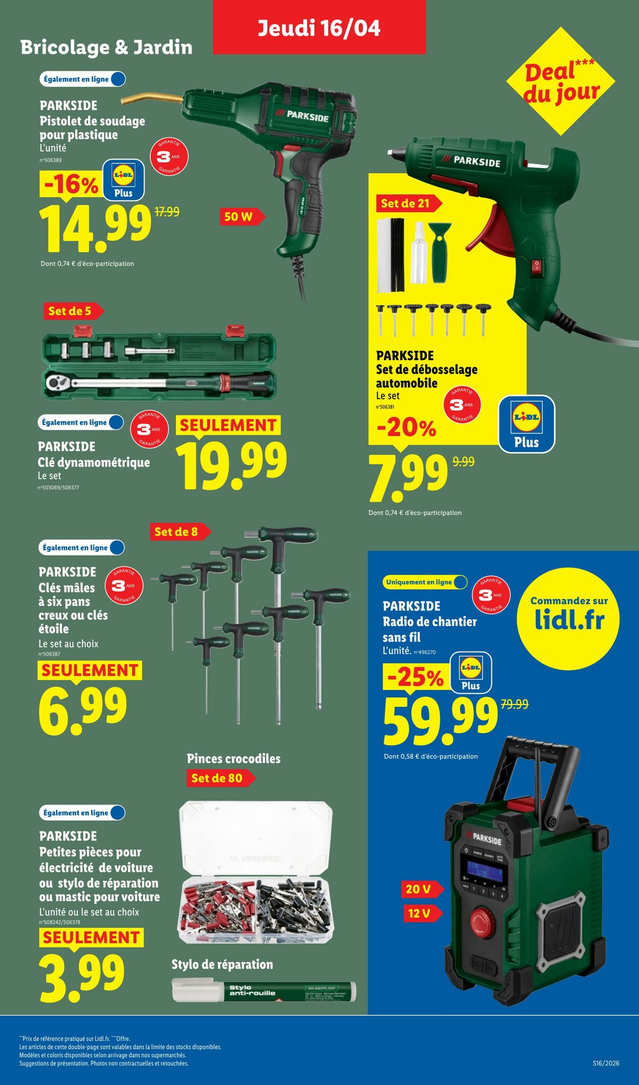 Catalogue Lidl 12.04.2026 - 22.04.2026