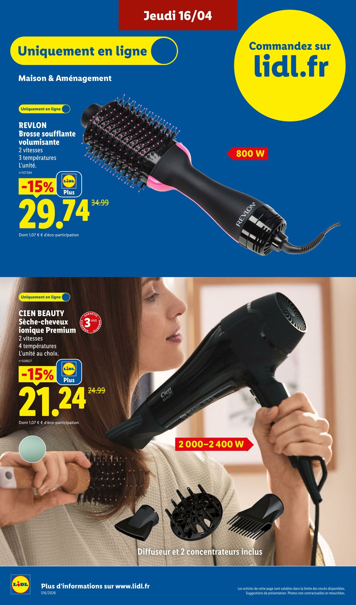 Catalogue Lidl 12.04.2026 - 22.04.2026