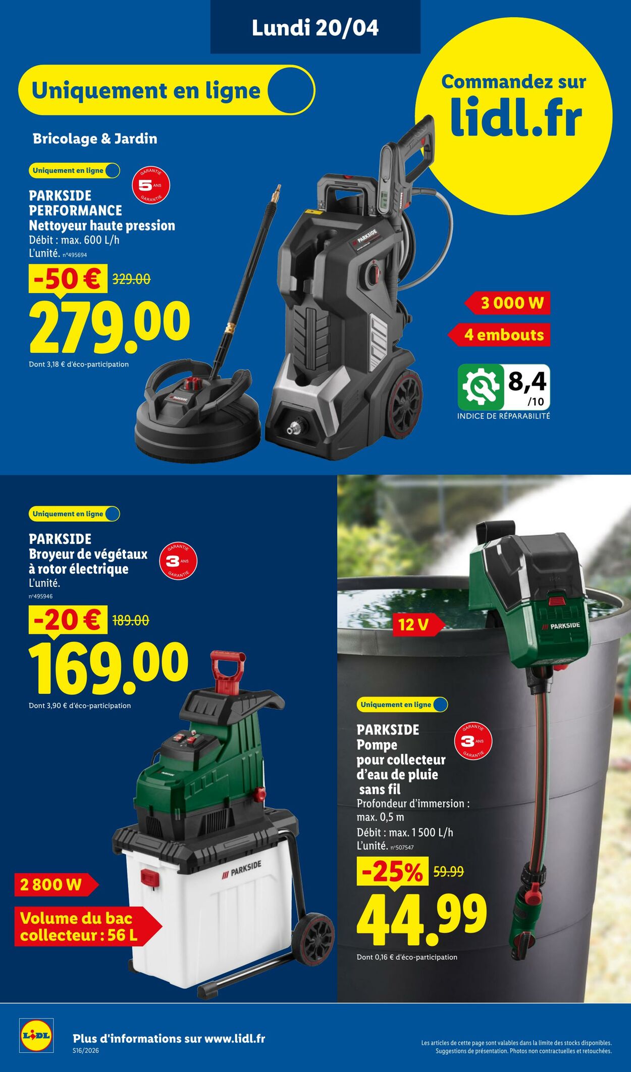 Catalogue Lidl 12.04.2026 - 22.04.2026