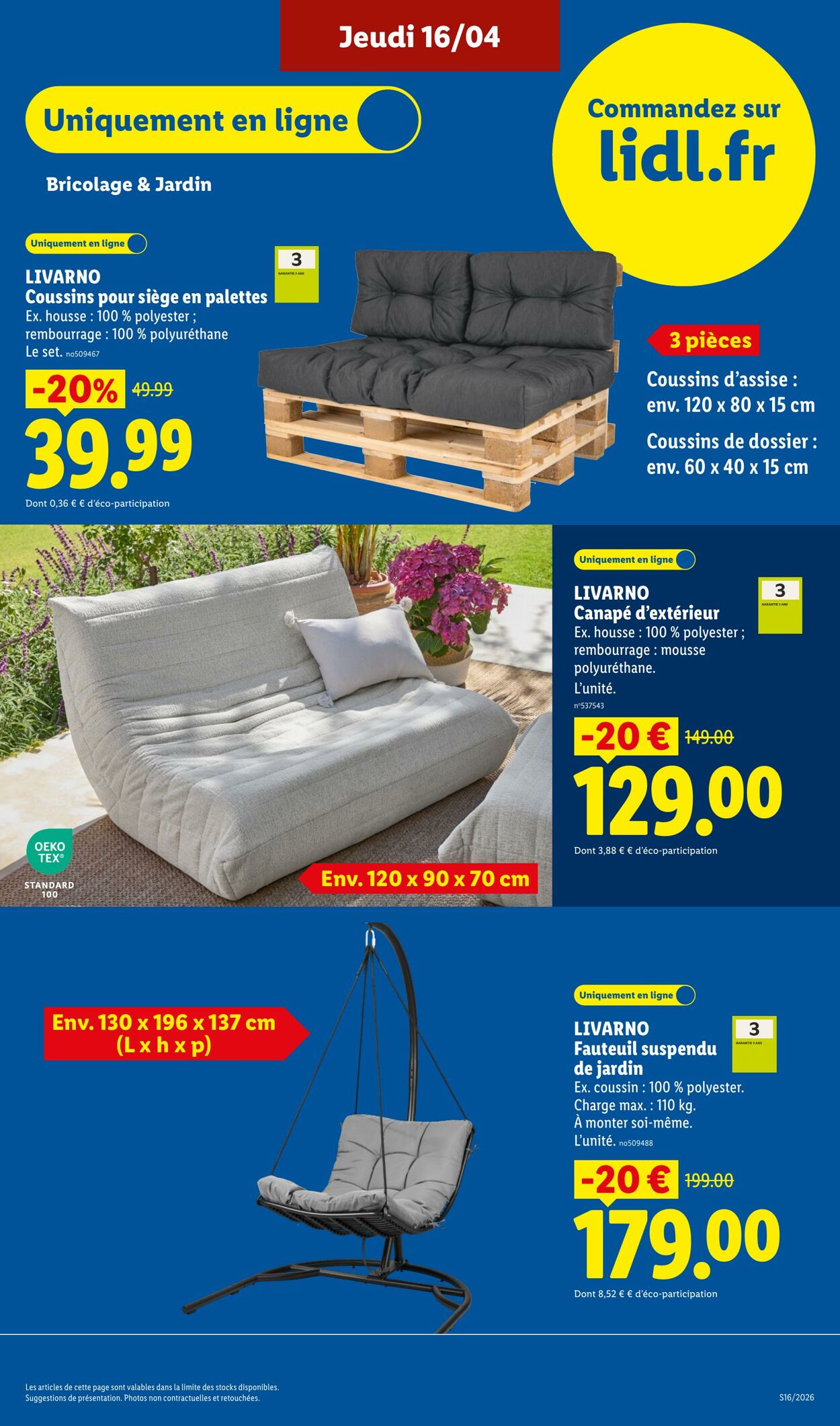Catalogue Lidl 12.04.2026 - 22.04.2026
